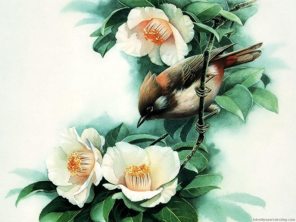 1024x768 watercolor paintings chinese. Chinese Painting Wallpaper