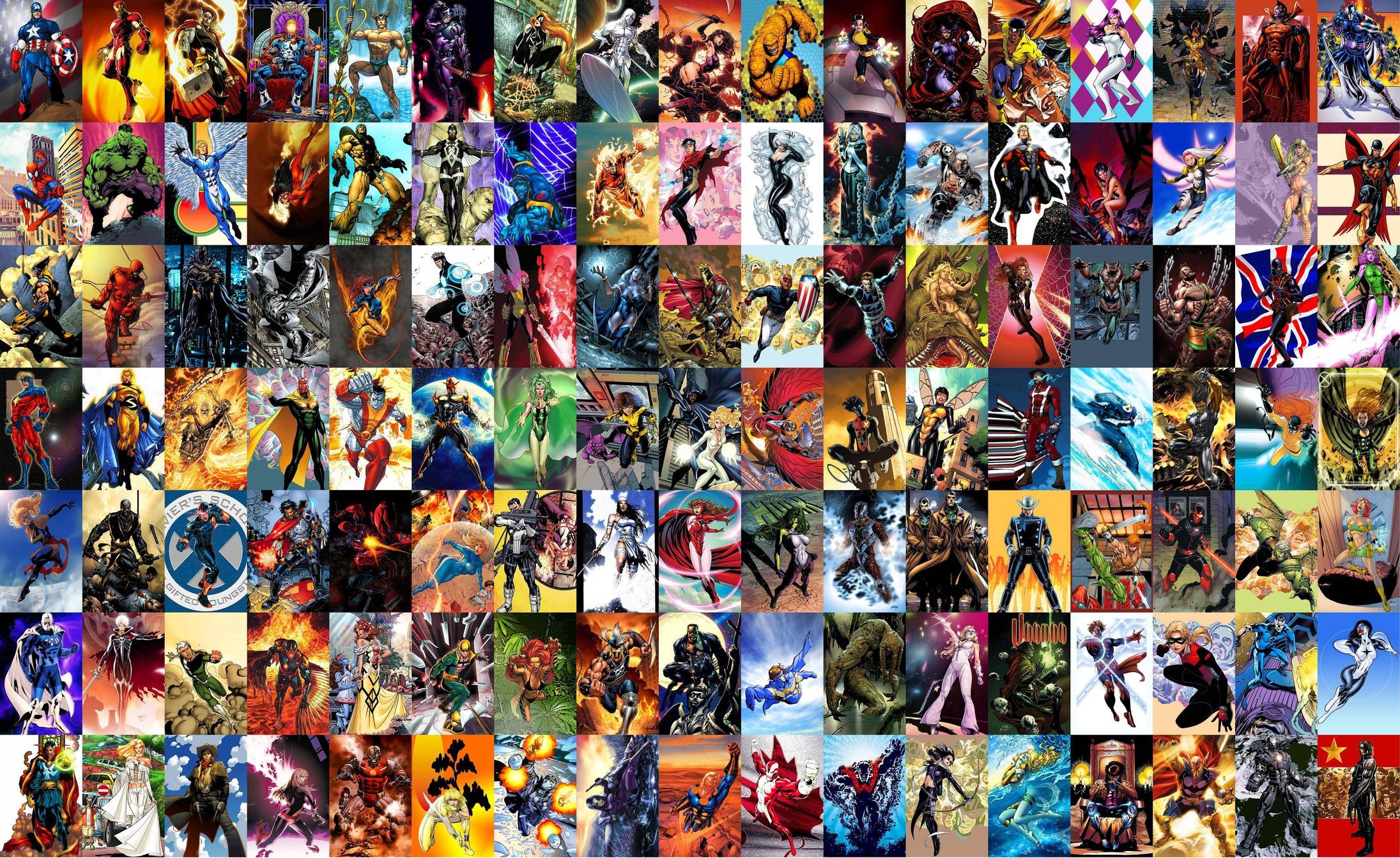 2191x1343 Comic Book Wallpaper