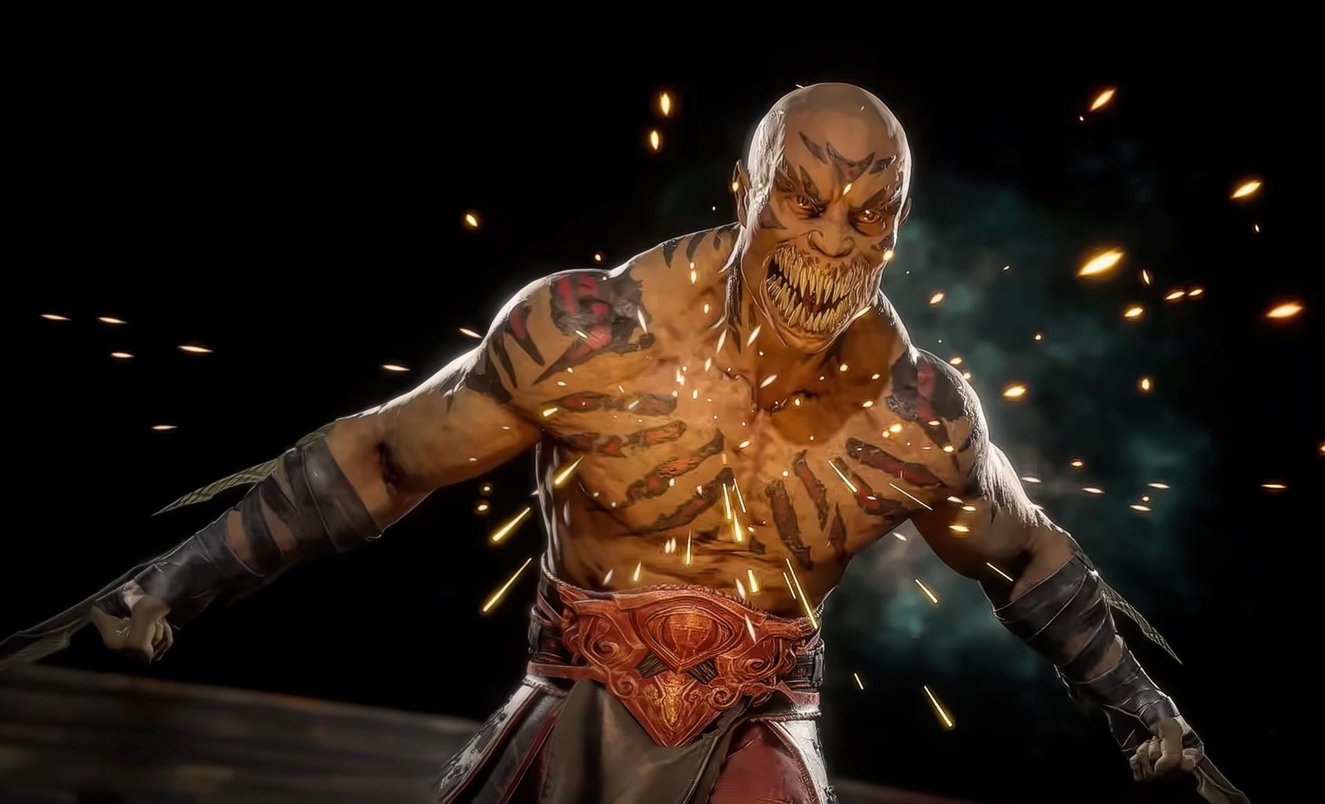 Download Mortal Kombat Baraka Unleashing His Fury Wallpaper