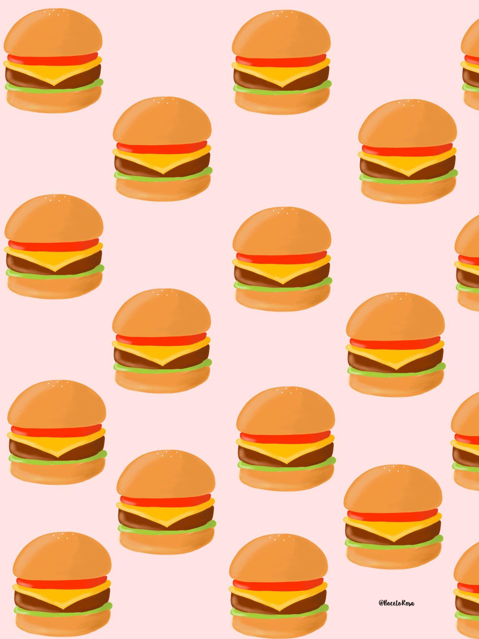 1536x2048 Hình nền Burger cho iPad!