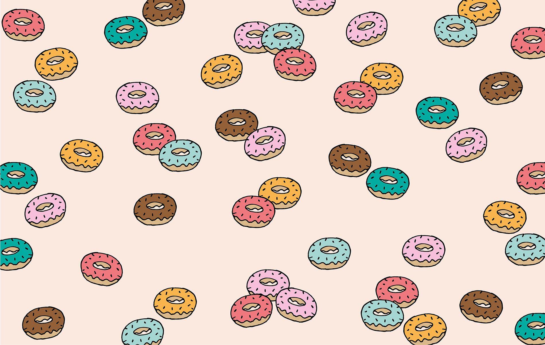 Wallpaper Delicious dessert donuts colorful 5120x2880 UHD 5K Picture  Image
