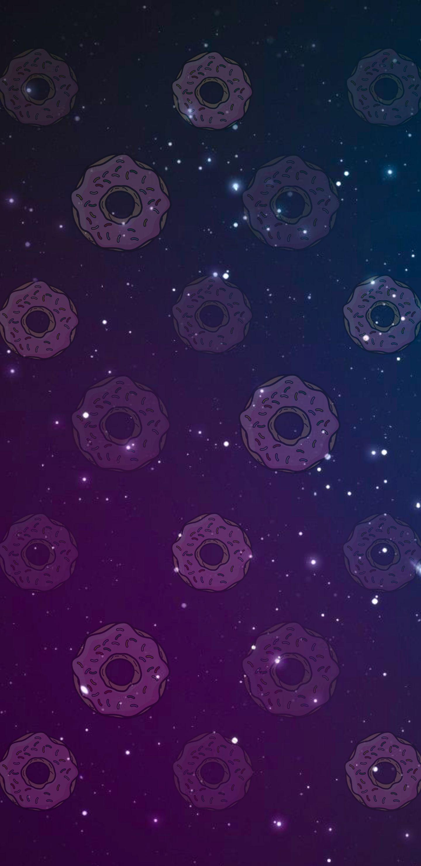 1440x2960 Wallpaper, background, hd, iPhone, Android, donut, donuts