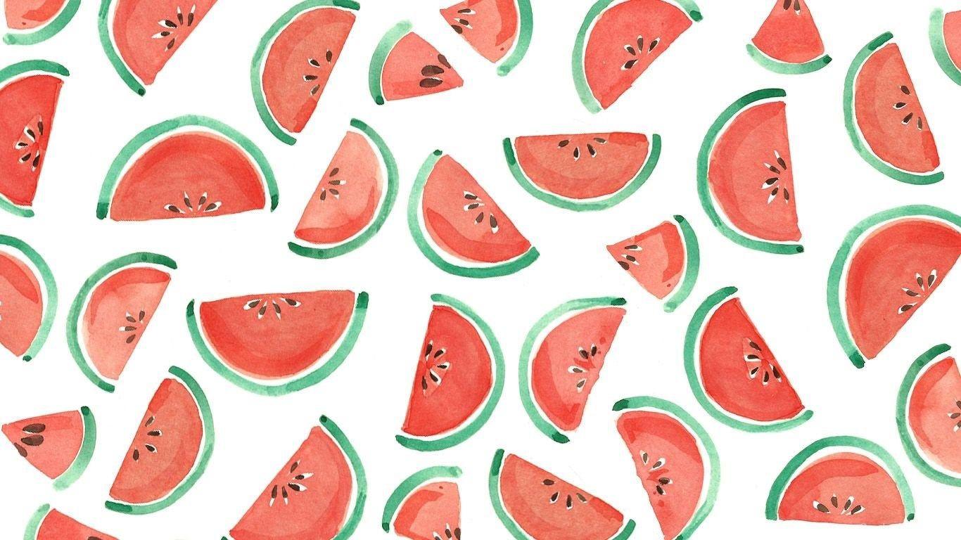 1366x768 Watermelon Wallpaper 8 X 768