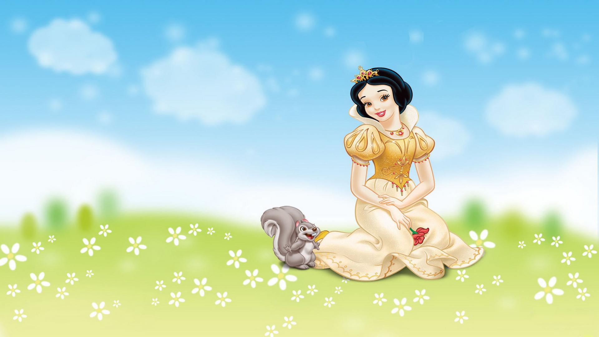 1920x1080 Snow White Wallpaper