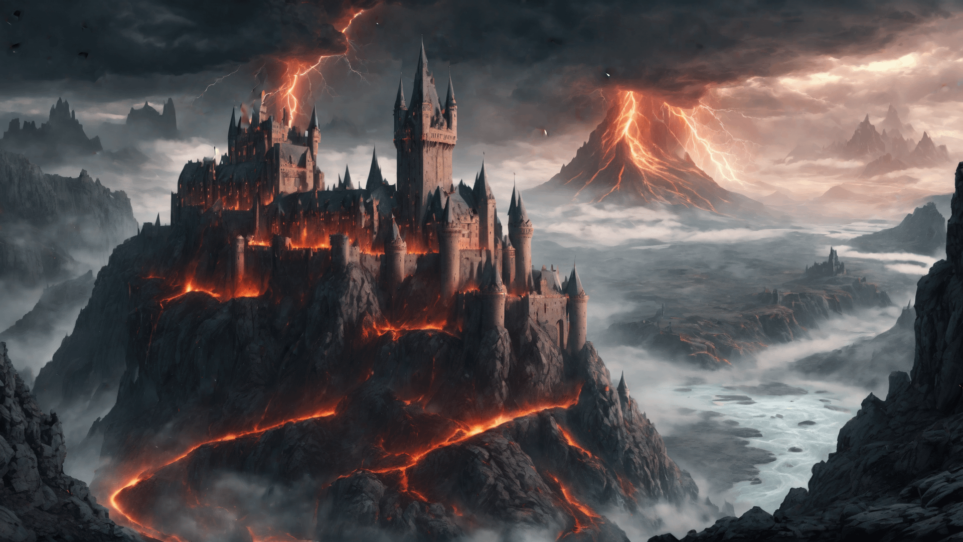1920x1080 Dark Souls inspired scenery 1920x1080