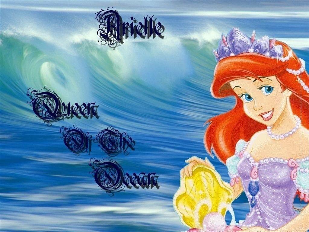 1024x768 Princess Ariel Disney Princess Wallpaper