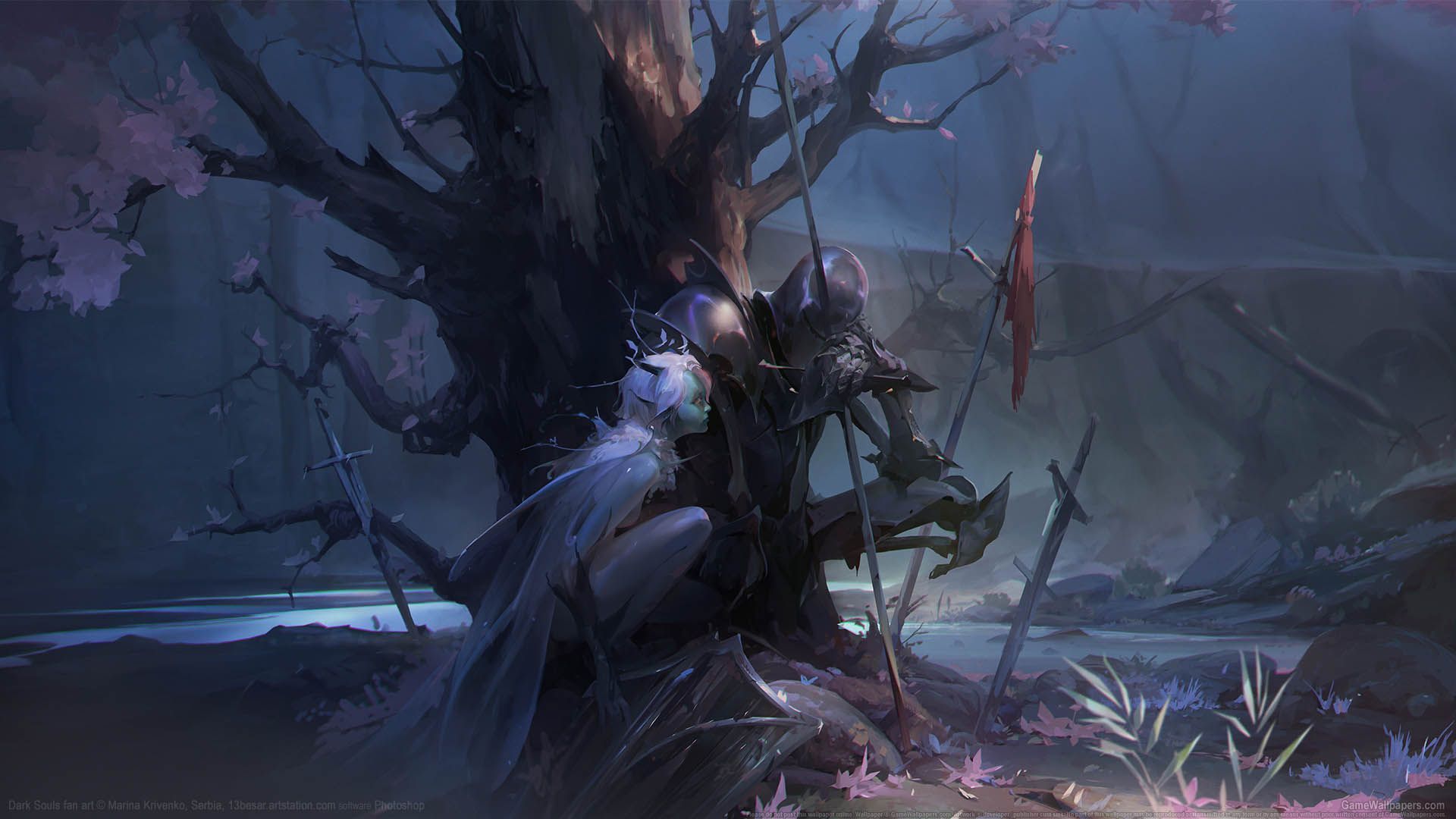 1920x1080 Dark Souls fan art wallpaper 01 1920x1080
