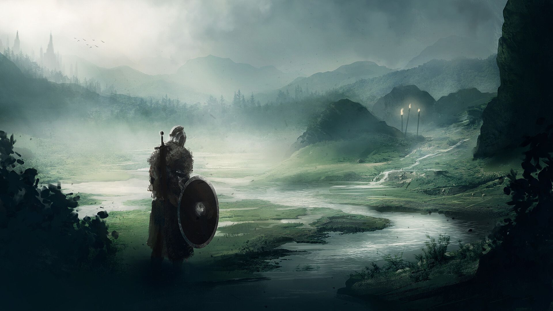 1920x1080 Dark Souls 3 Fan Art Laptop
