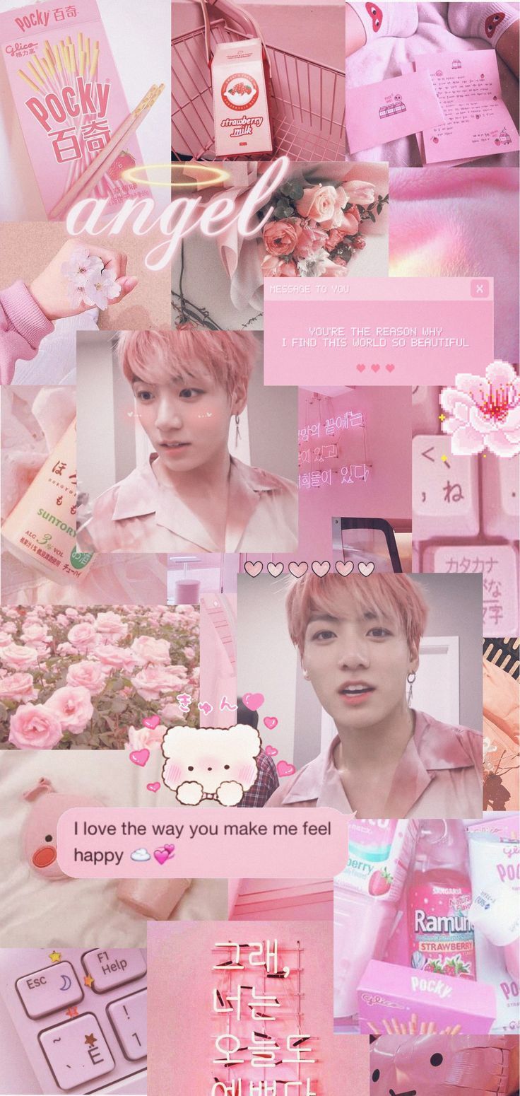 736x1550 BTS Jungkook soft aesthetics wallpaper