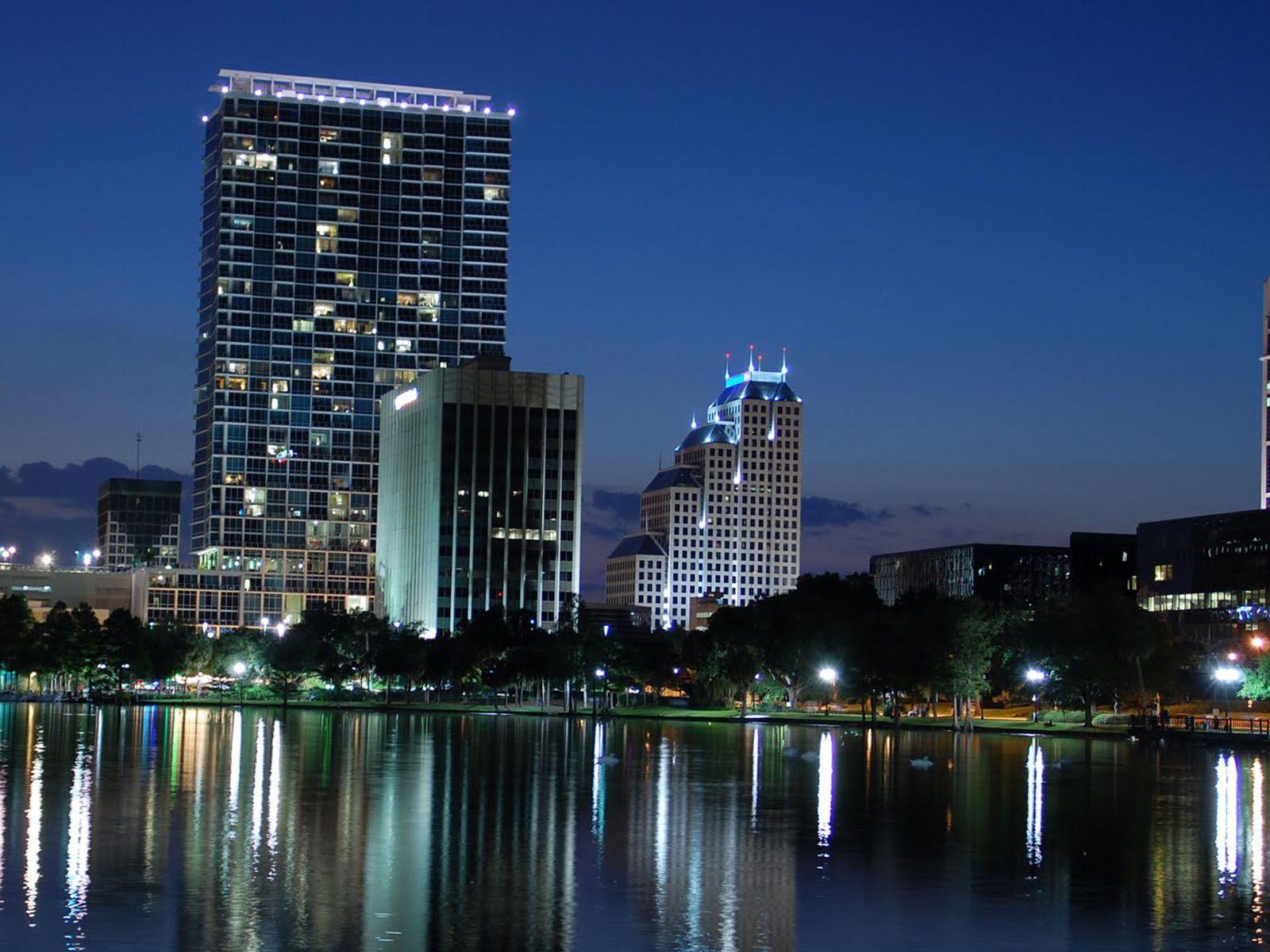 1600x1200 orlando, florida. Downtown Orlando Florida Picture