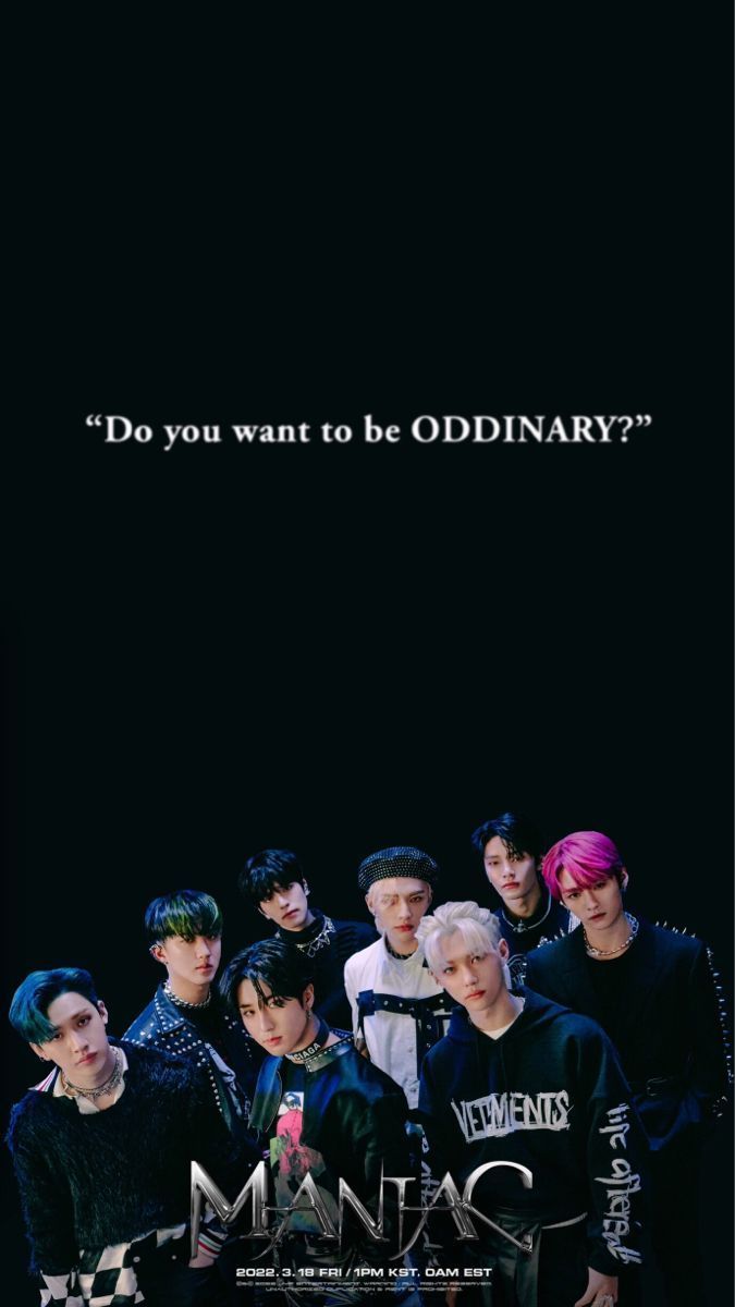675x1200 Oddinary Maniac Wallpaper SKZ
