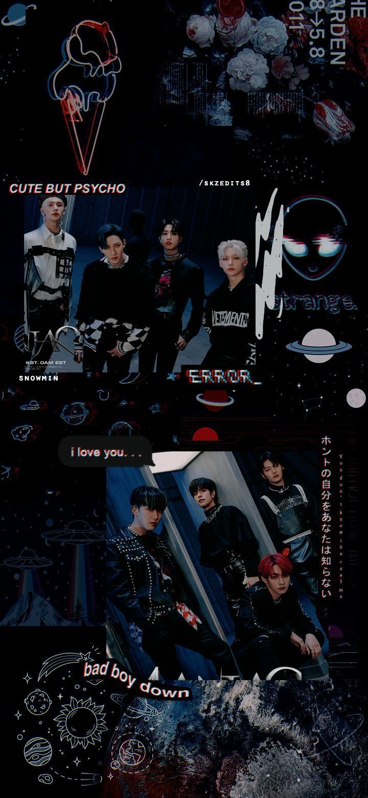 720x1560 Stray Kids Wallpaper ; Lockscreen