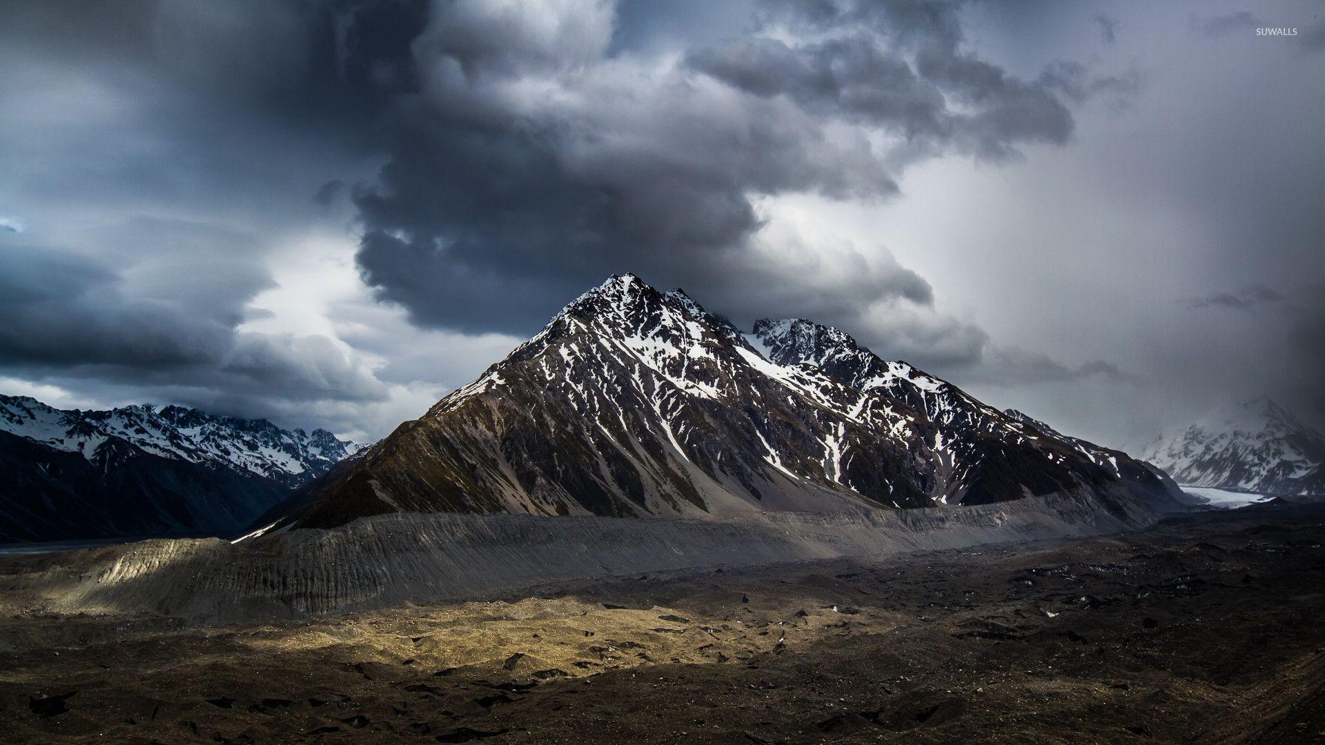1920x1080 New Zealand Mountains Wallpaper Photo