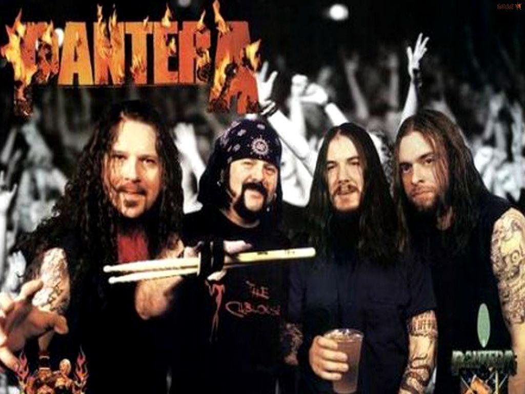 1024x768 Pantera Band Wallpaper