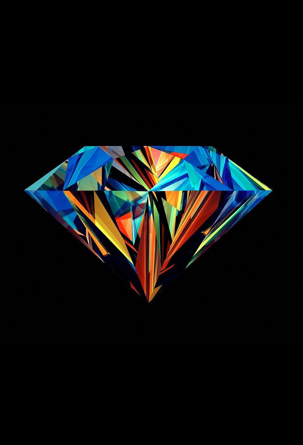 1040x1526 iphone 5 wallpaper diamonds Picture. hipster