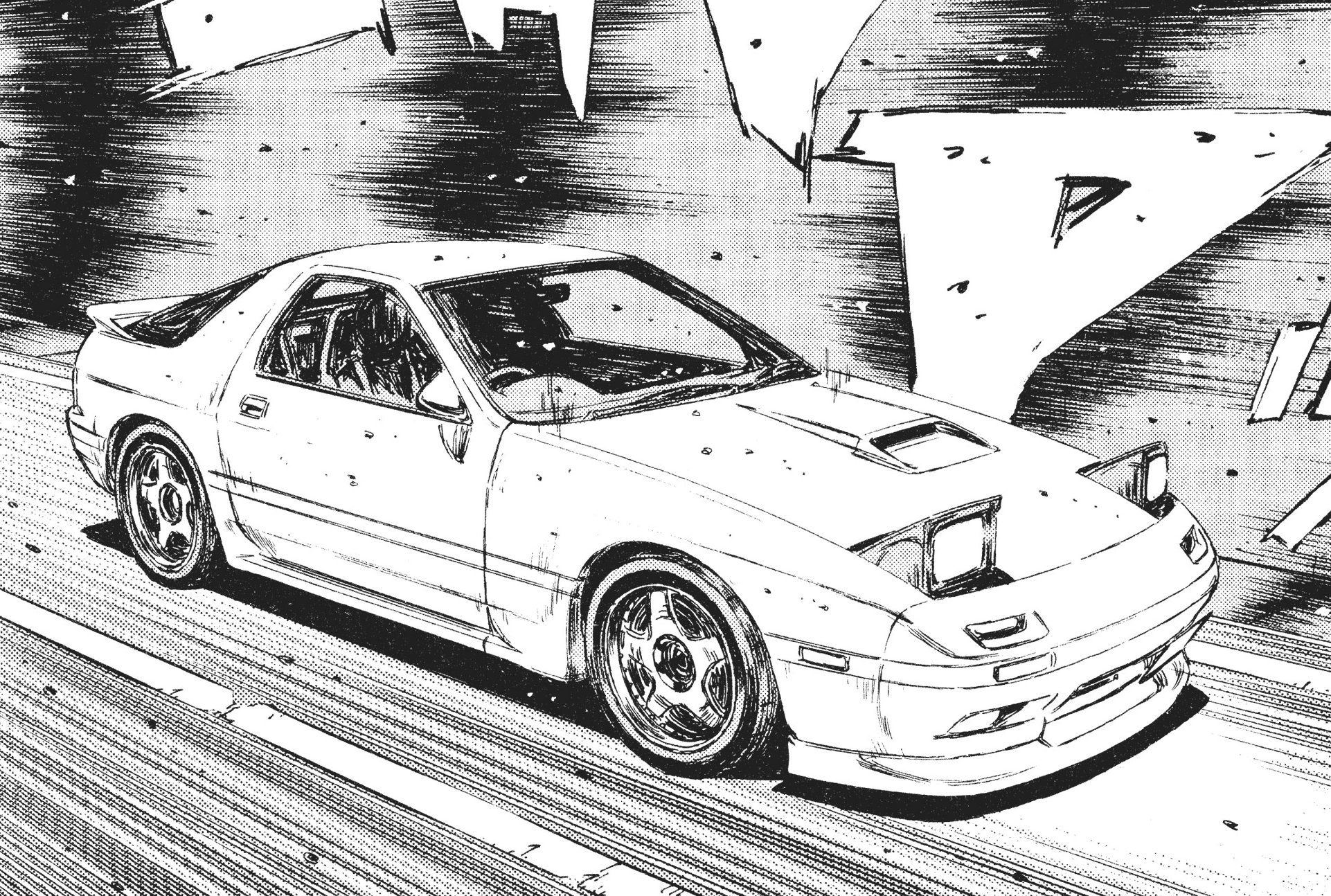 1922x1294 The White Comet: Ryosuke's Mazda RX 7