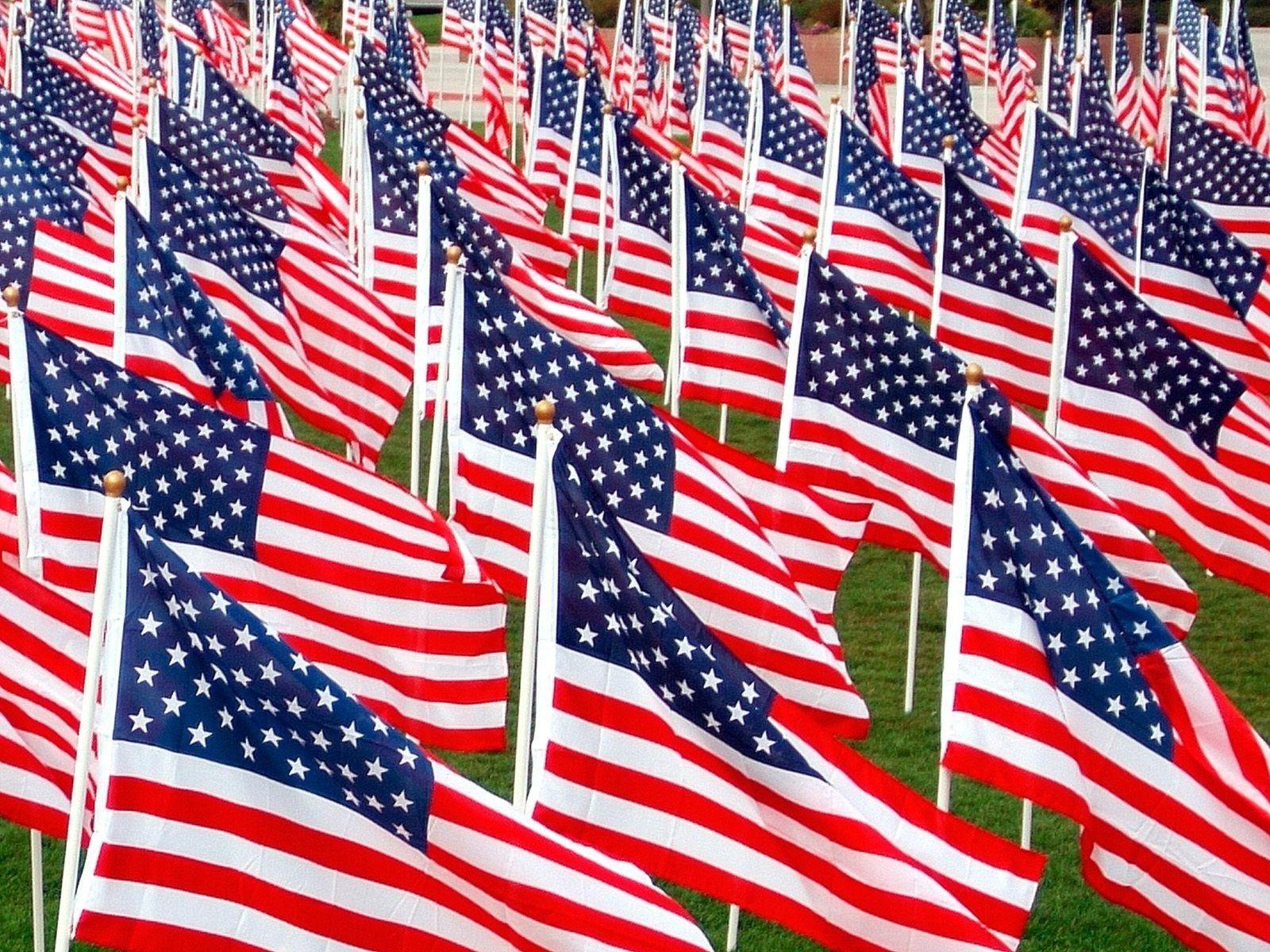 1600x1200 desktop wallpaper for american flag