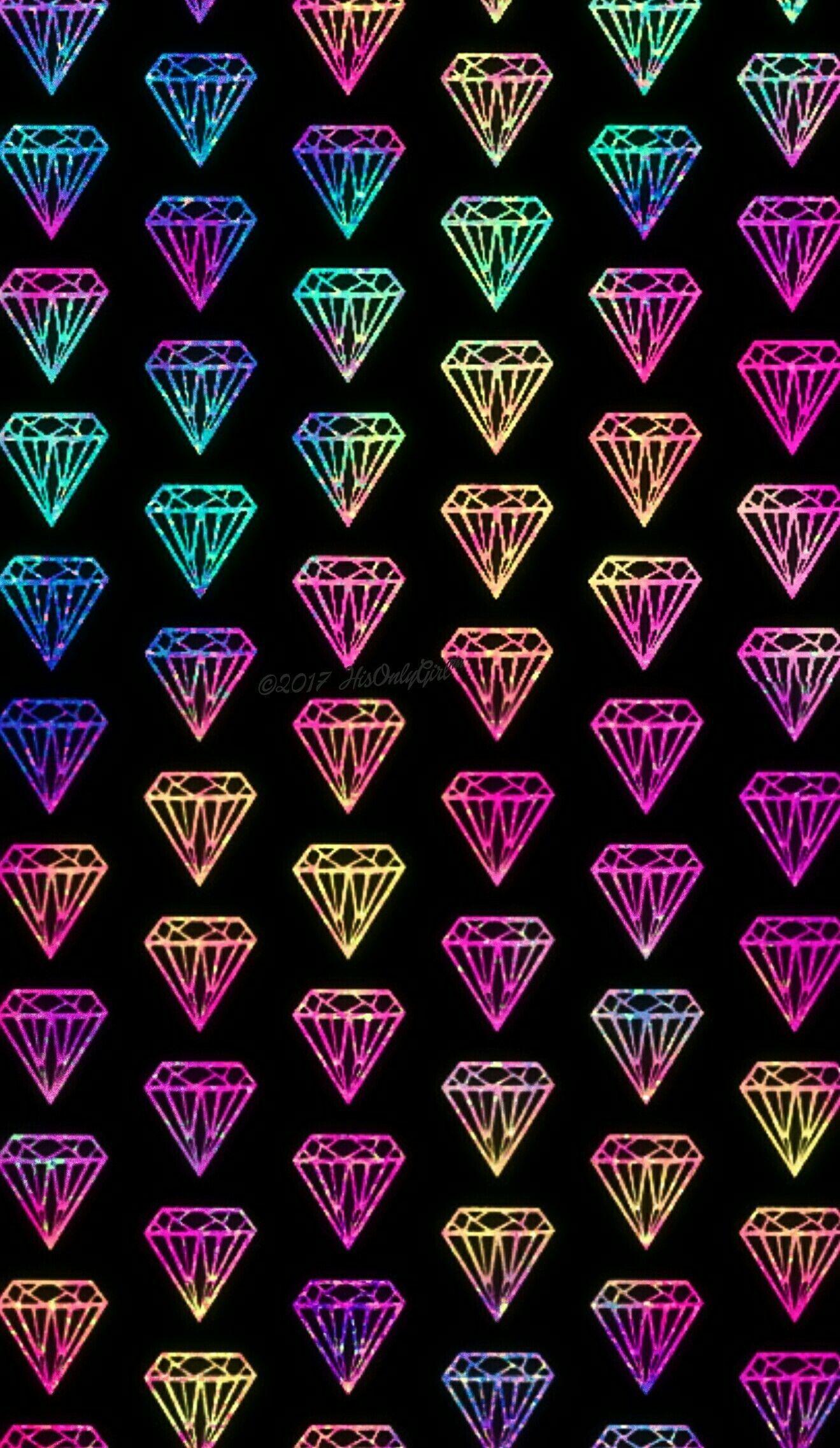 1319x2273 Rainbow Ombre Wallpaper