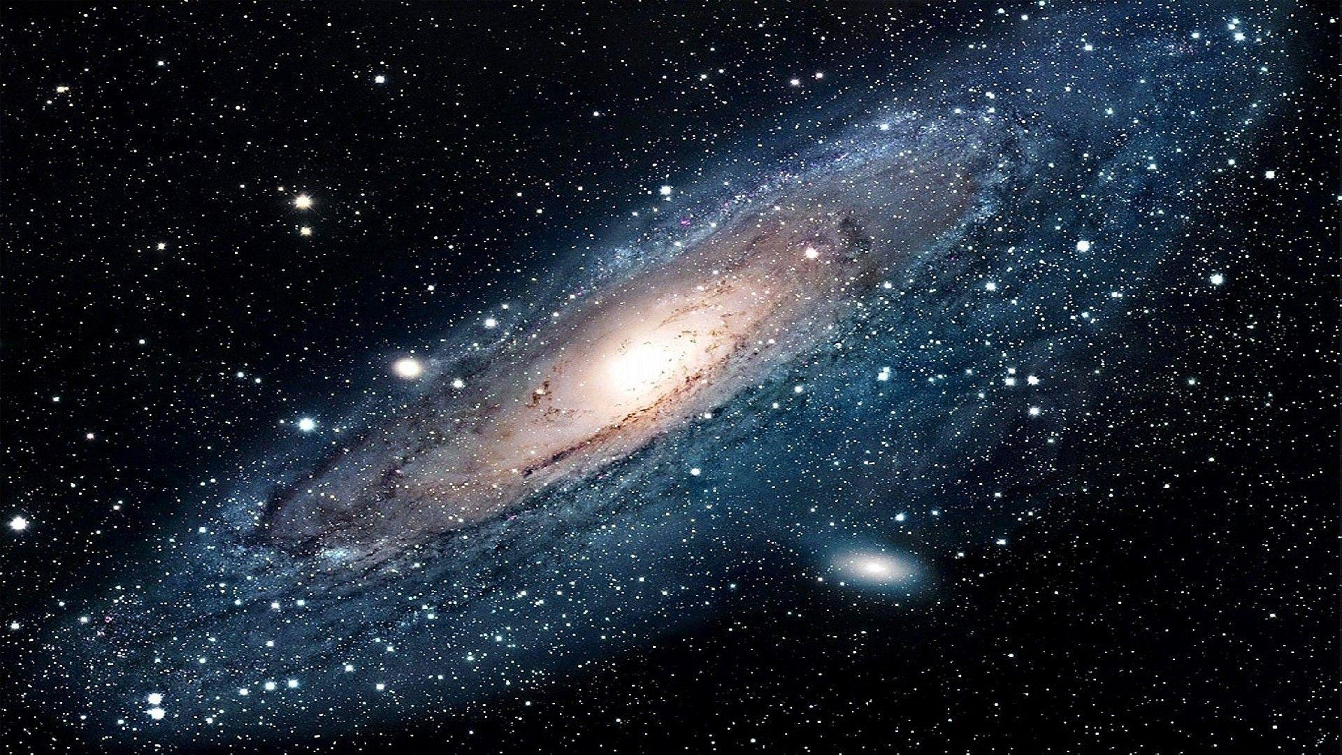 1920x1080 Blue Galaxy Wallpaper
