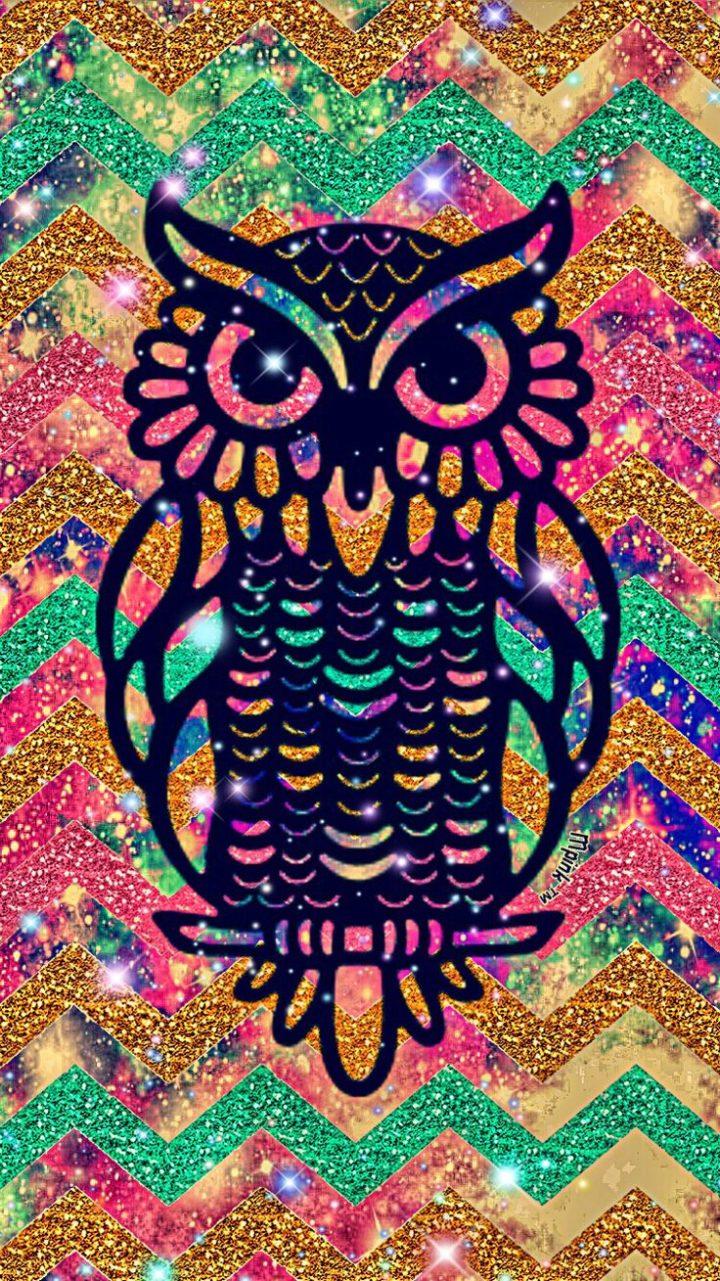 720x1281 Pretty Owl Galaxy Wallpaper Androidwallpaper