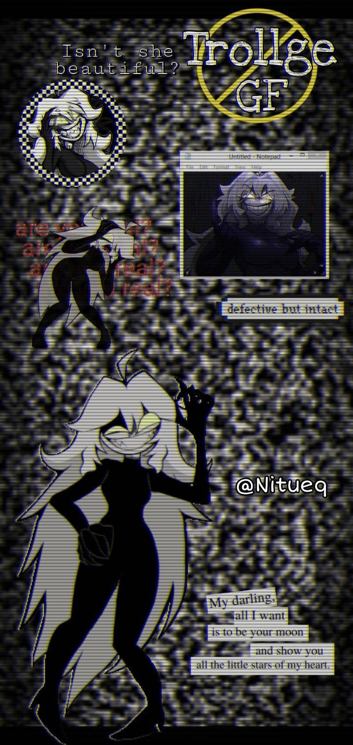720x1520 Trollge GF wallpaper :). Cute girl