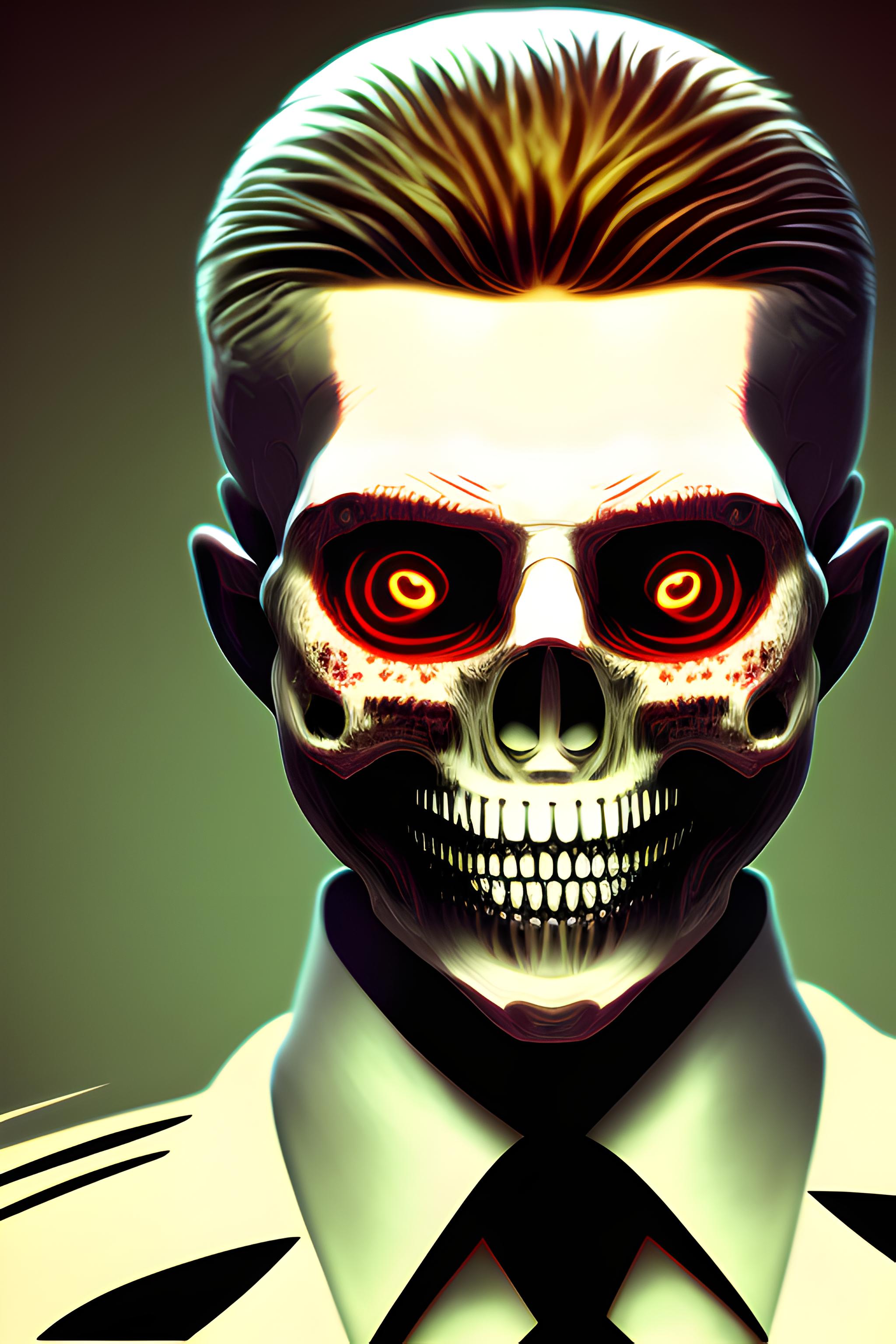 2048x3072 A psycho killer smirk so terrific