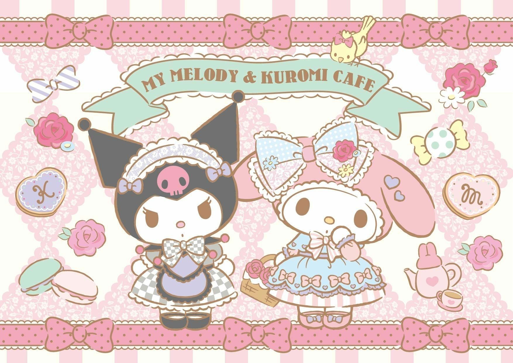 1754x1240 Kuromi Aesthetic Wallpaper. My melody