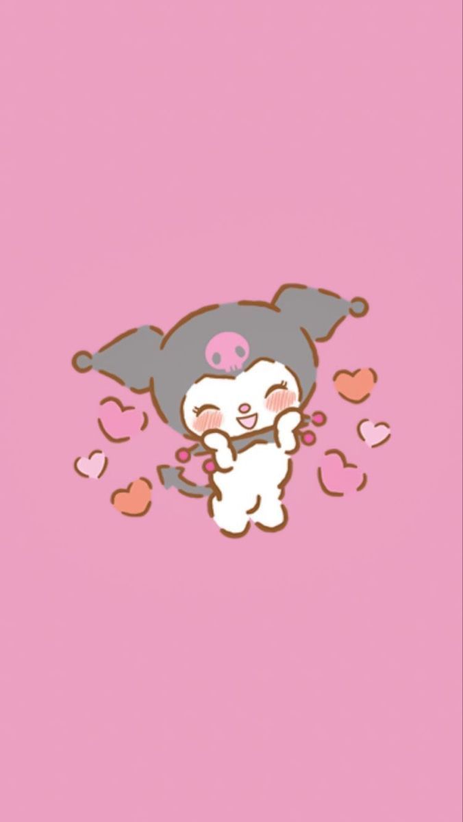 wallpaper kuromi 4k