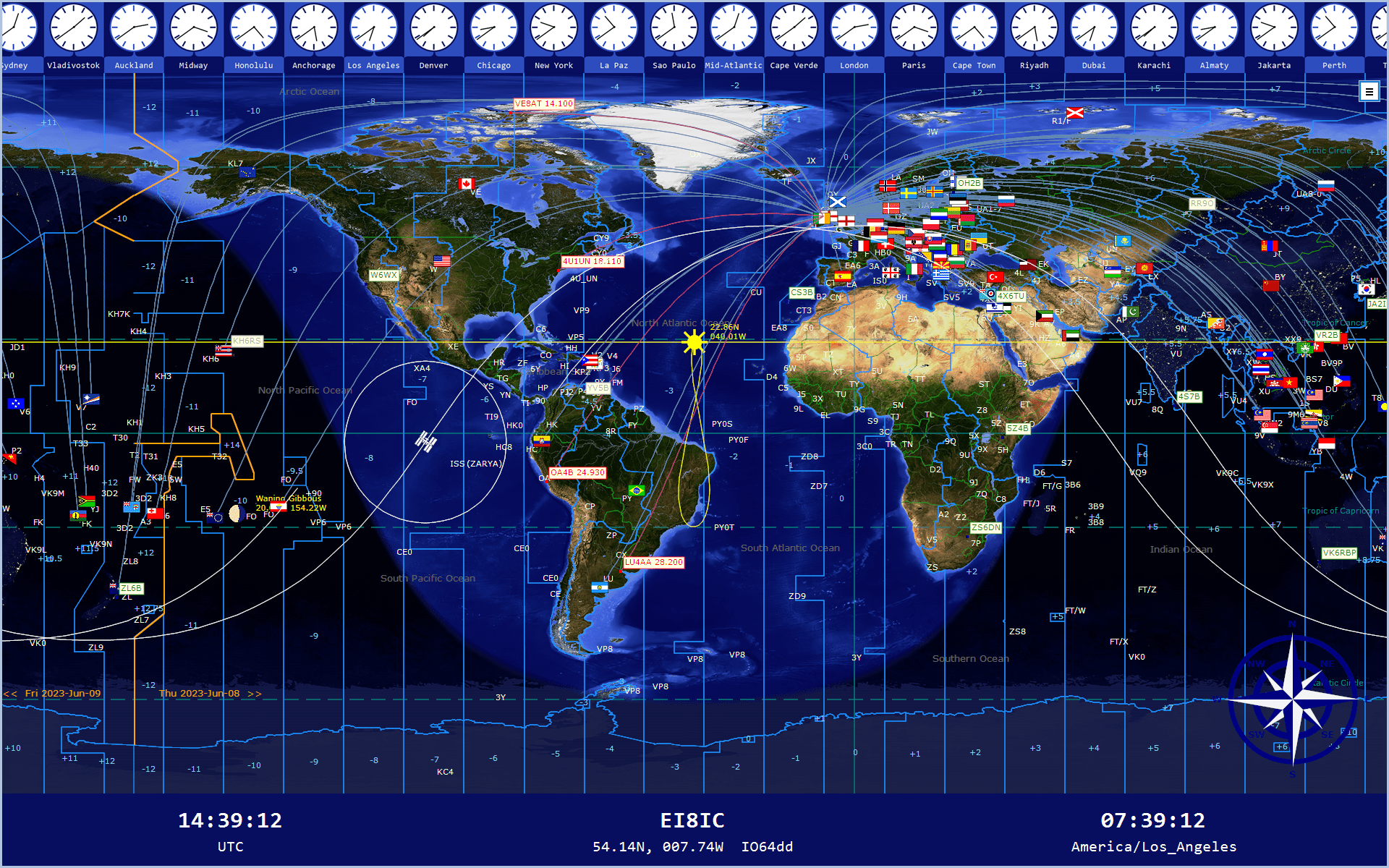 1920x1200 EI8IC's Ham Radio Resource Site Information, Amateur Radio Maps, Flags, IOTA Island Lists