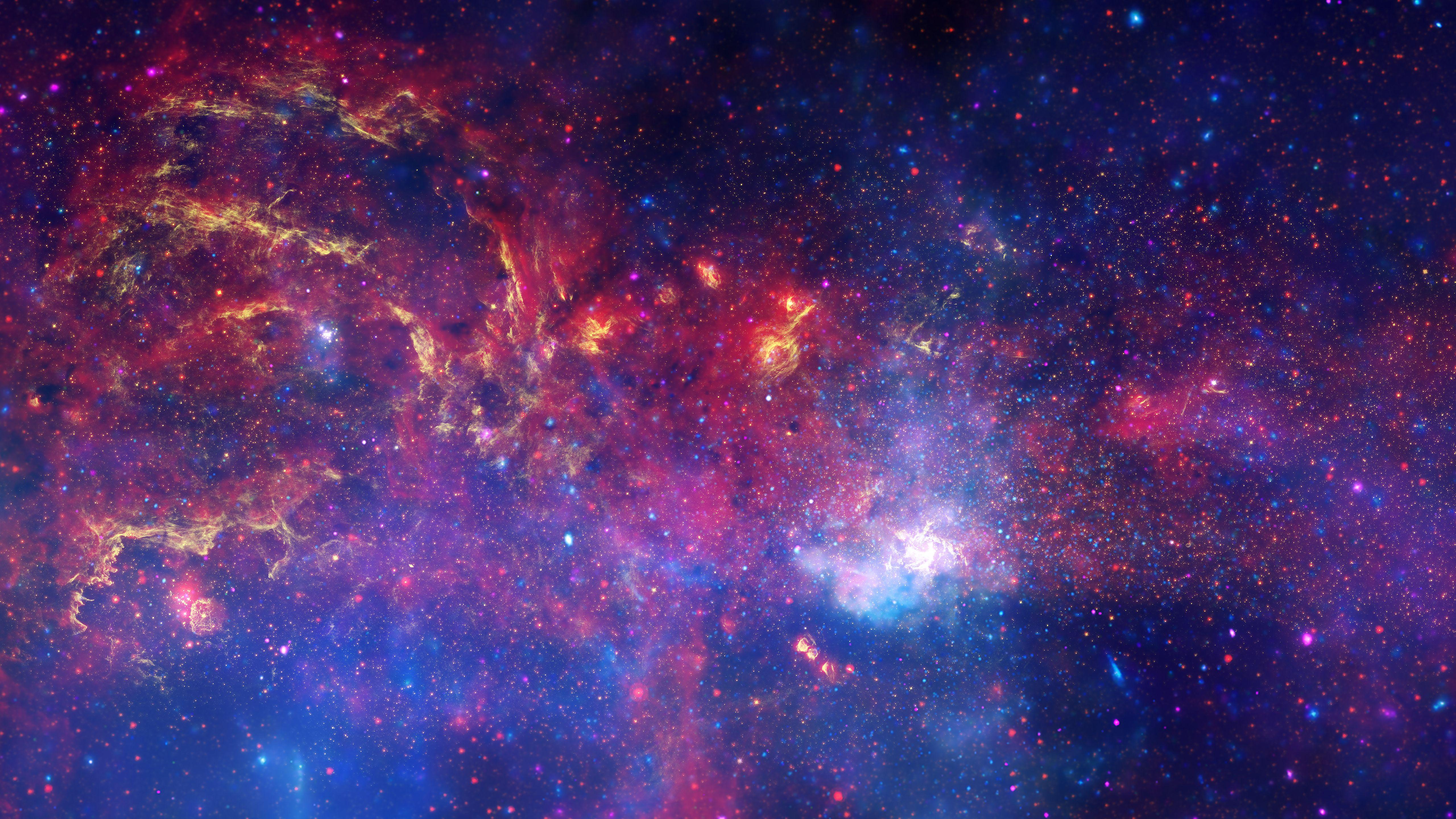 5120x2880 Thiên hà Hình nền, Sao, Sao, Sống động, Kính viễn vọng không gian Hubble