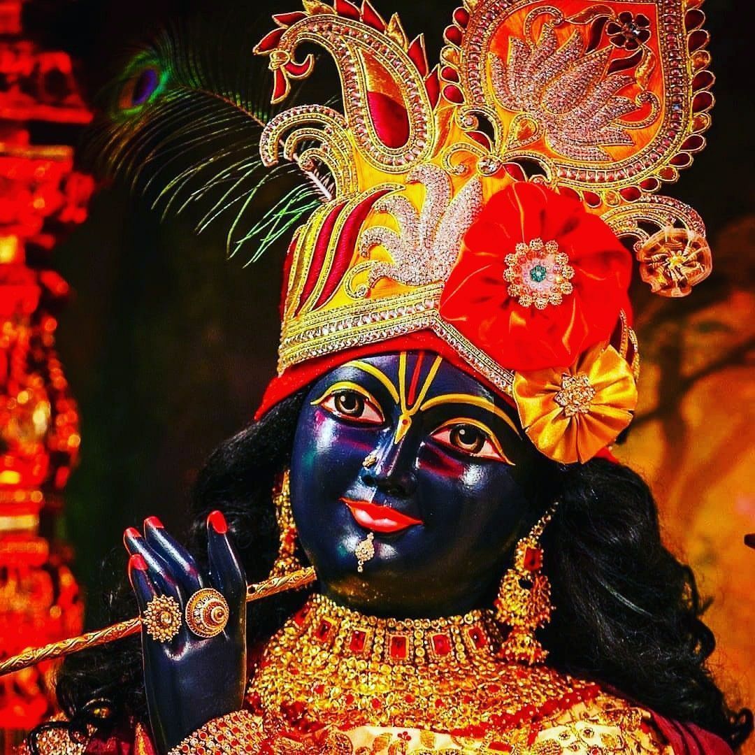 1080x1080 Bihari Ji Wallpaper