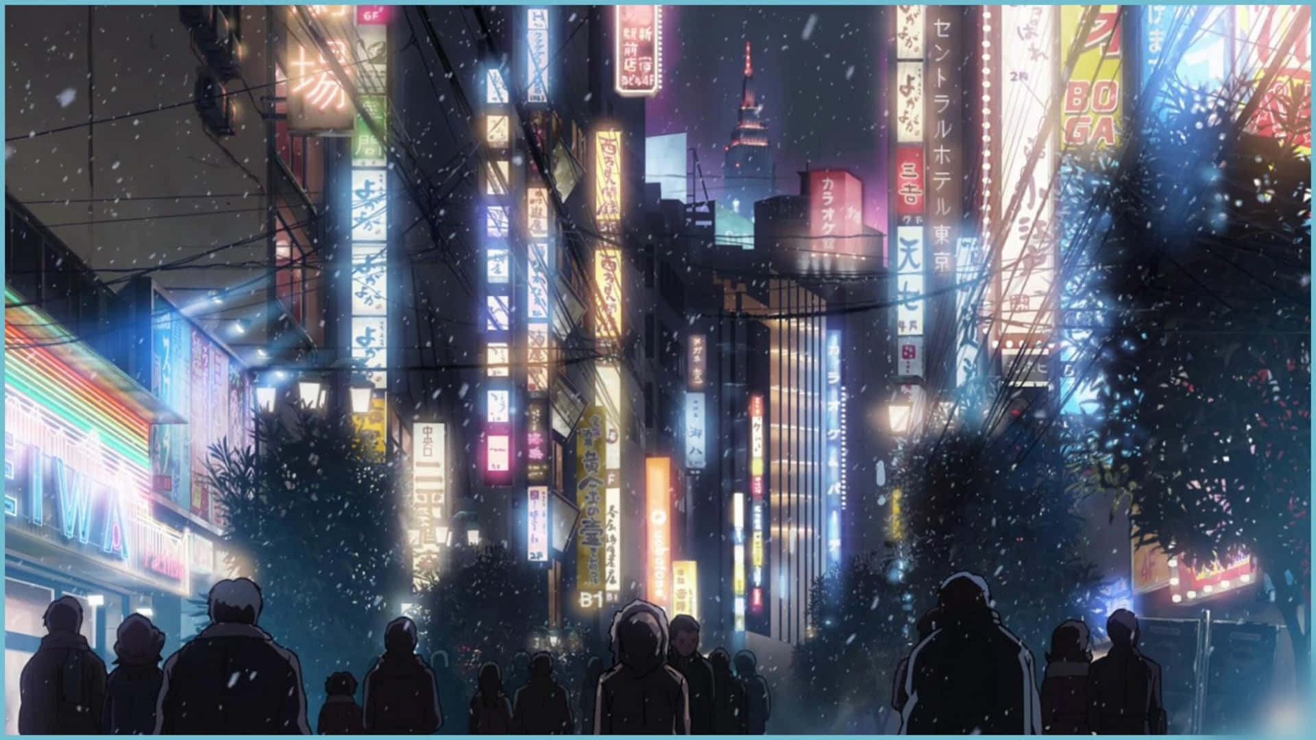 1920x1080 4k Anime Tokyo Wallpaper