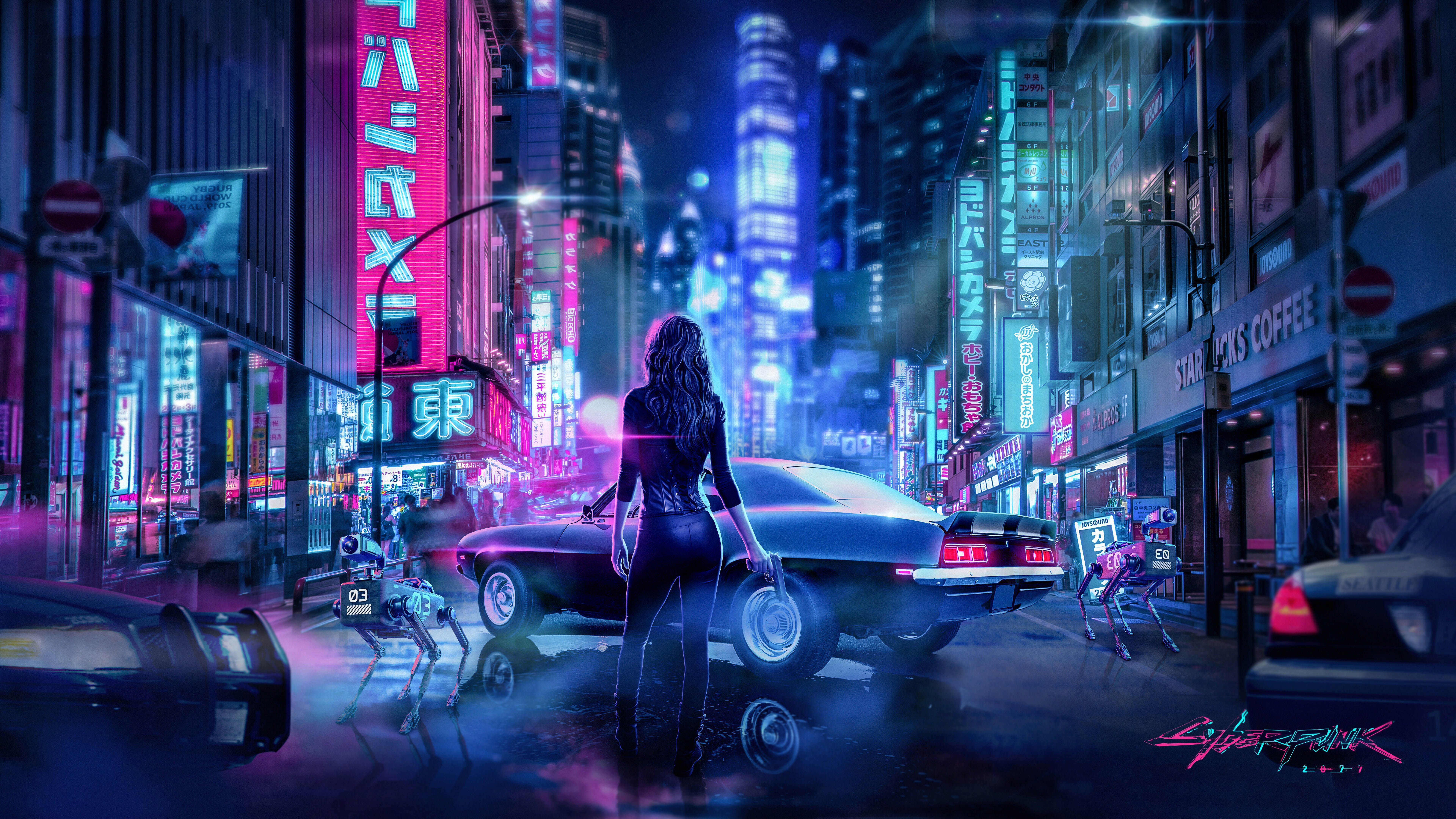 7680x4320 Cyberpunk 2077 Wallpaper