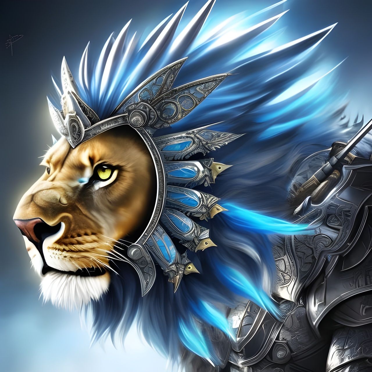 Lion God Wallpapers - Top Free Lion God Backgrounds - WallpaperAccess