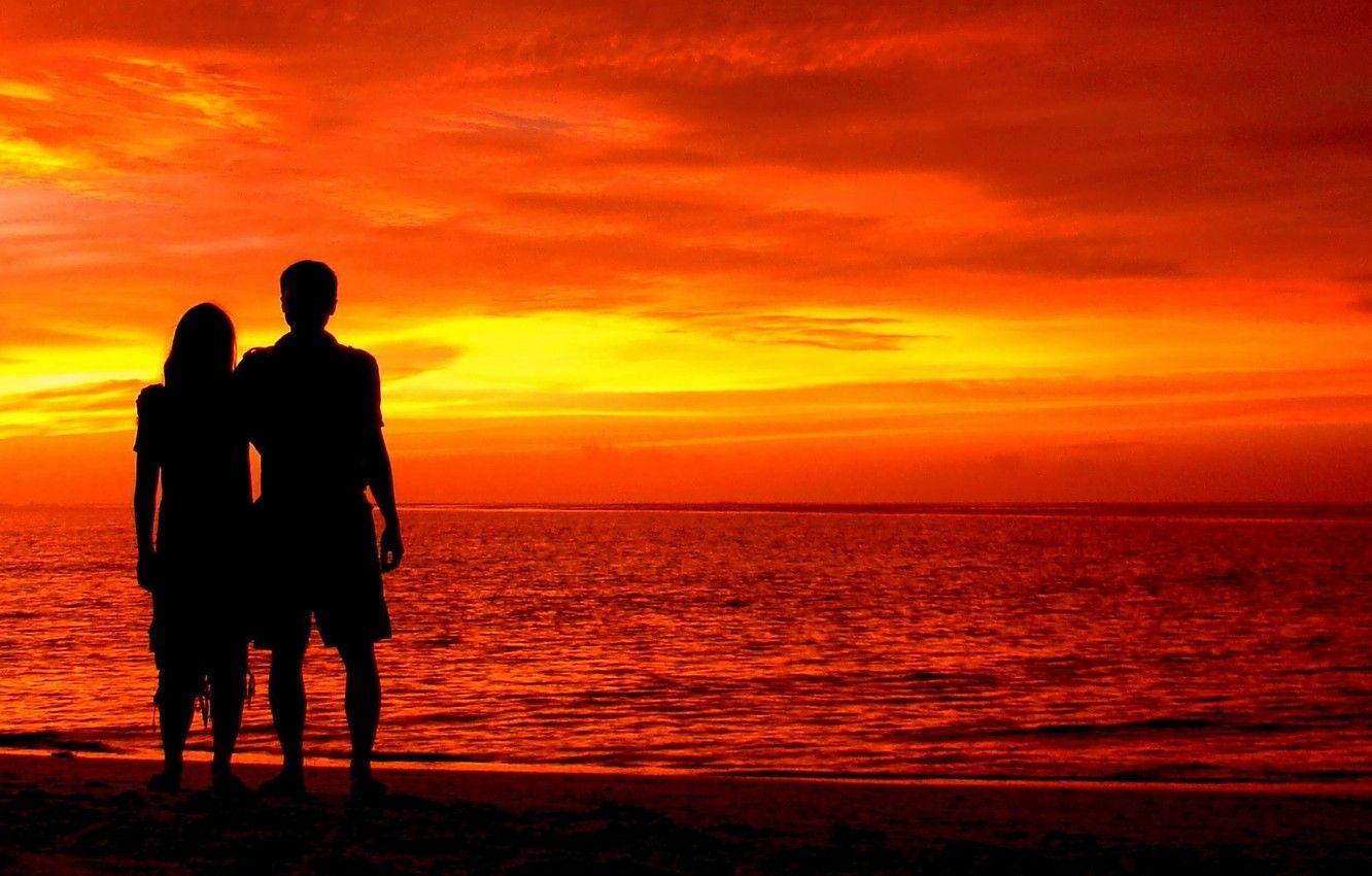 1332x850 Wallpaper love, landscape, nature, love, The Maldives