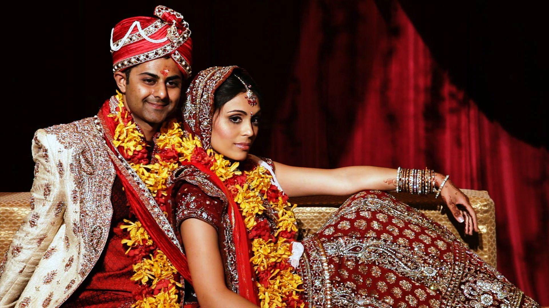 Indian Wedding Couple Wallpapers - Top Free Indian Wedding Couple  Backgrounds - WallpaperAccess
