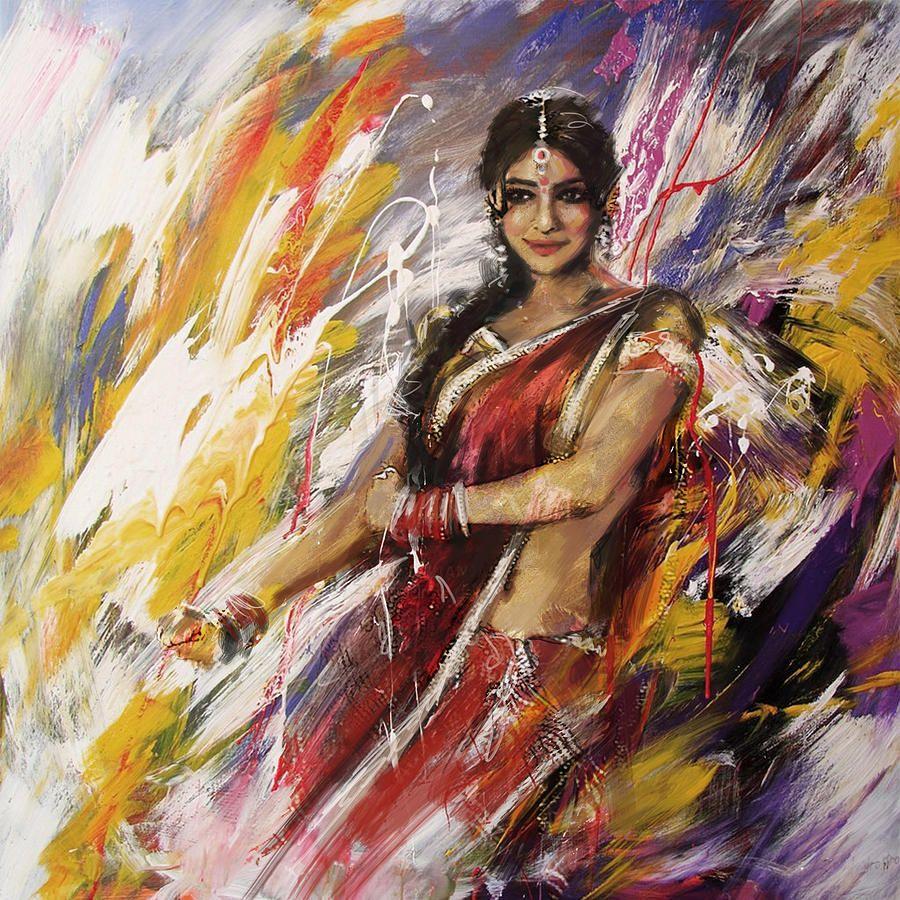 900x900 Classical Dance Art 14 Painting