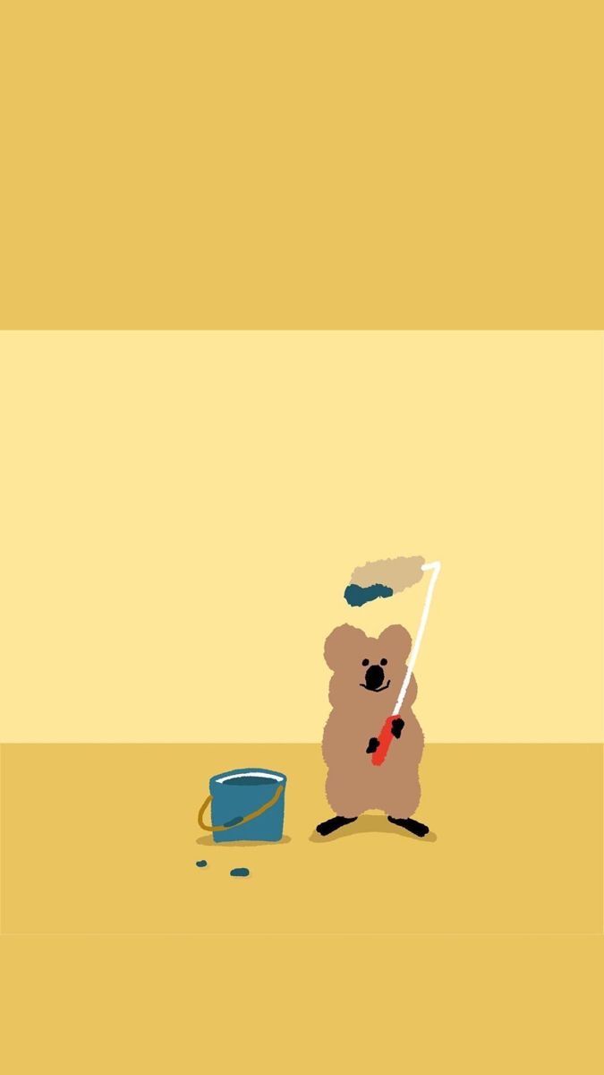 675x1200 Cute Quokka Cartoon Wallpaper