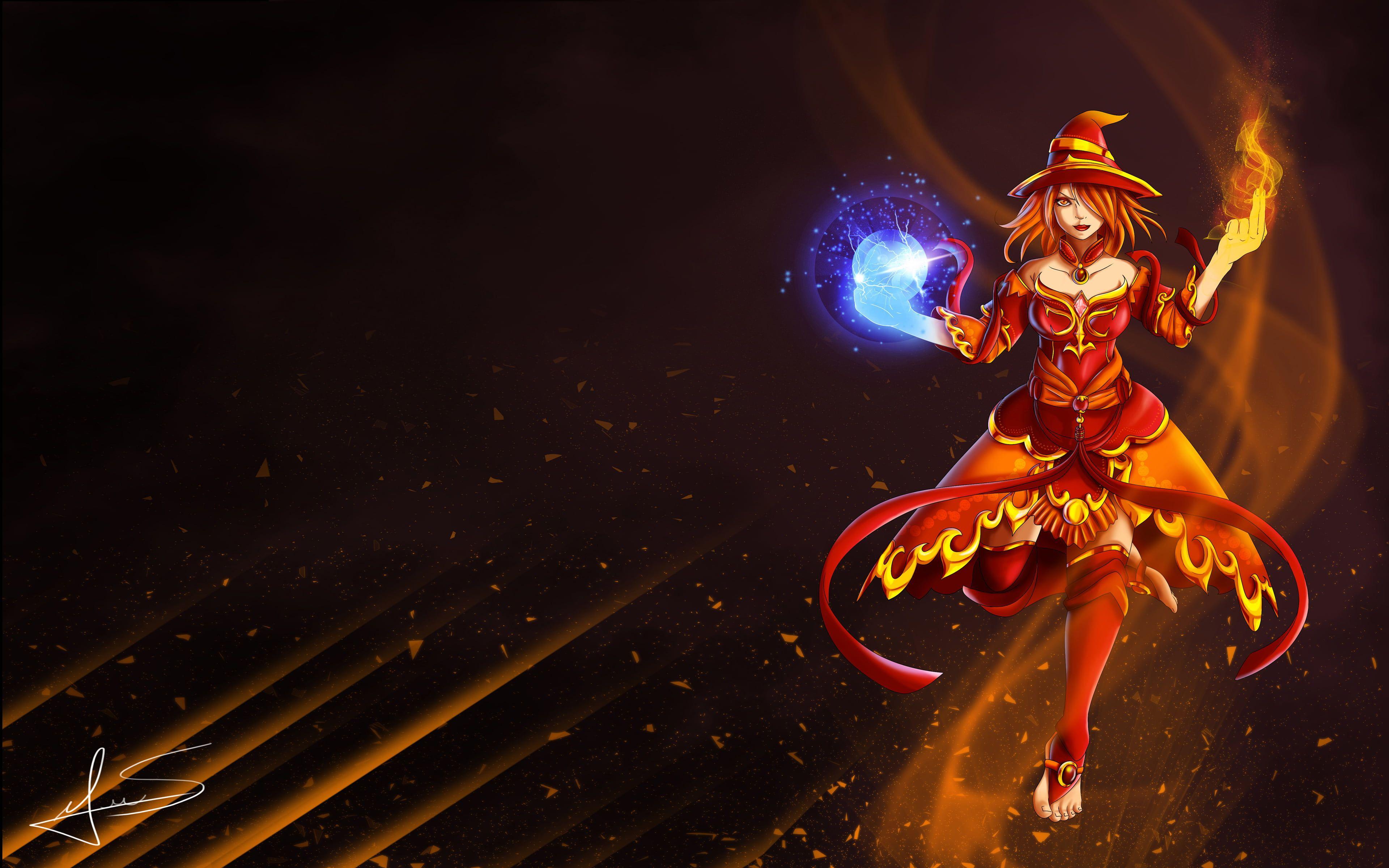 3840x2400 HD wallpaper: Asian Lady Elegant Summer Dancing Hand Fan