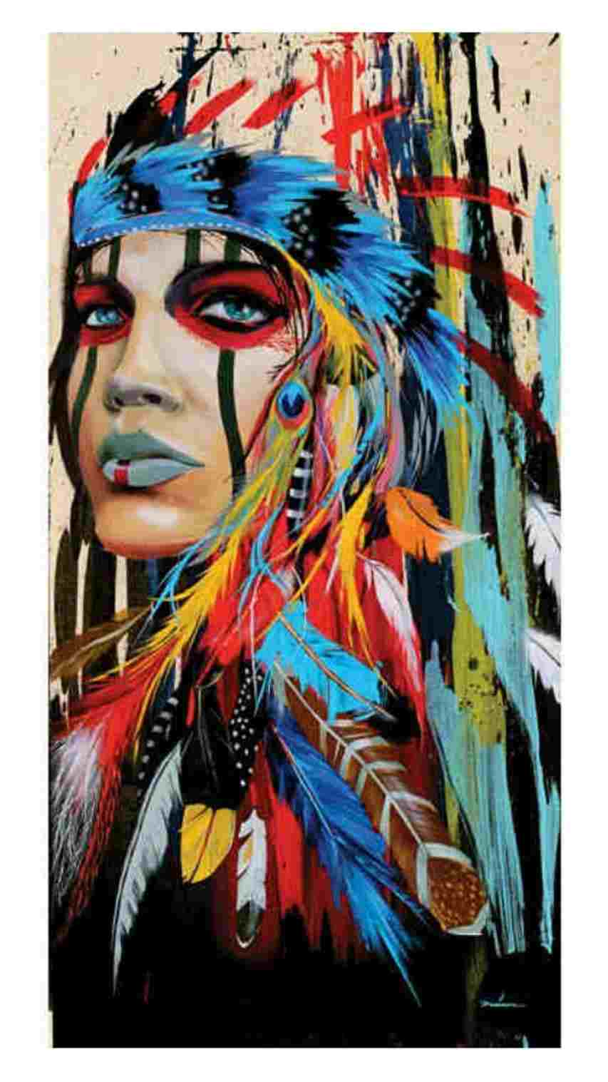 853x1517 Costume S Wallpaper In Red Native American Girl
