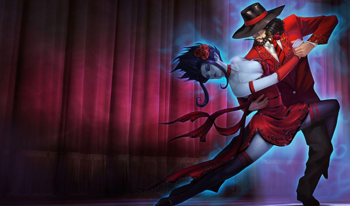 1215x717 Tango Twisted Fate Skin of Legends Wallpaper