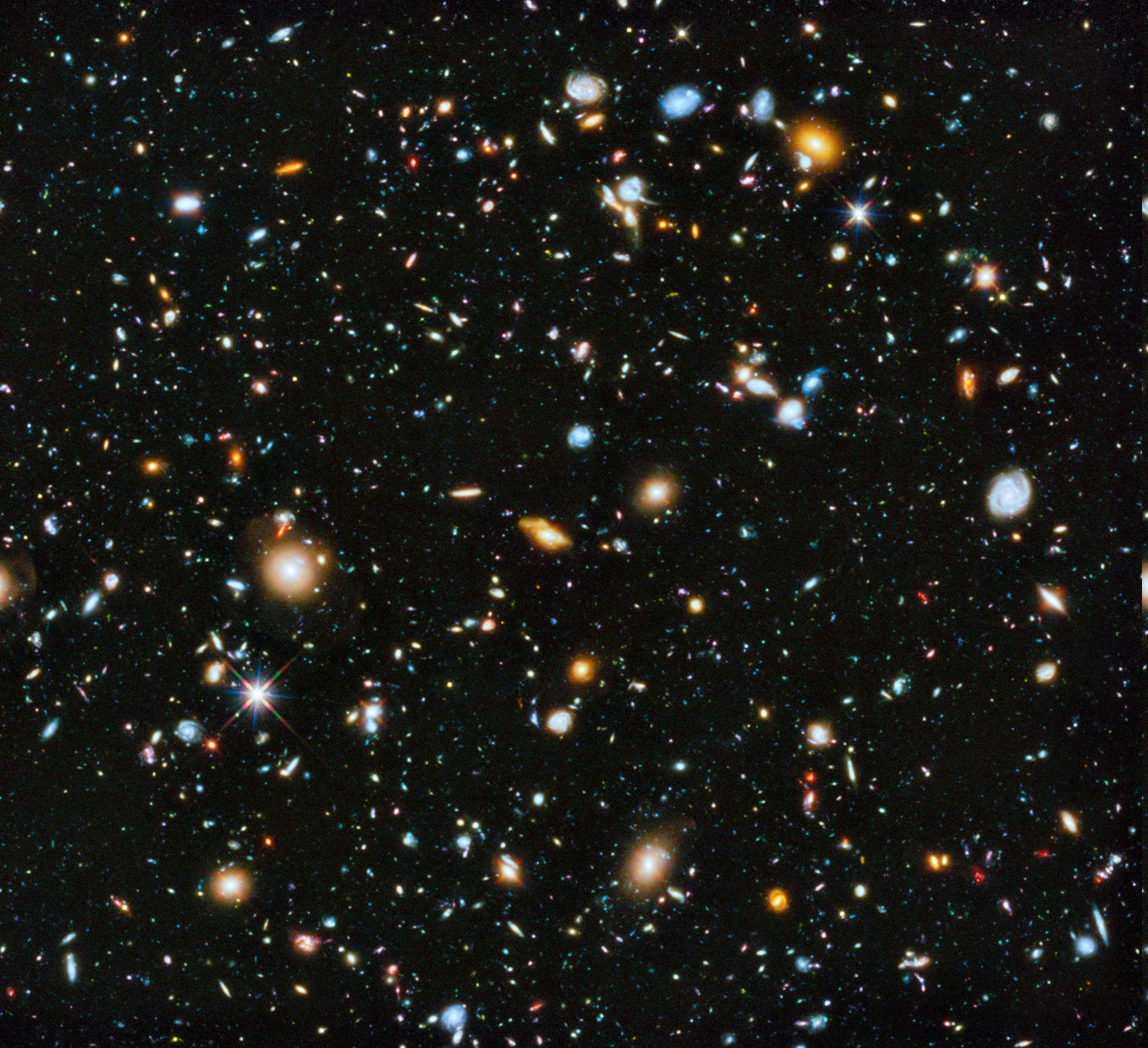 2300x2100 Hình nền: 2300x2100 px, Không gian sâu, Thiên hà, Vực sâu Hubble