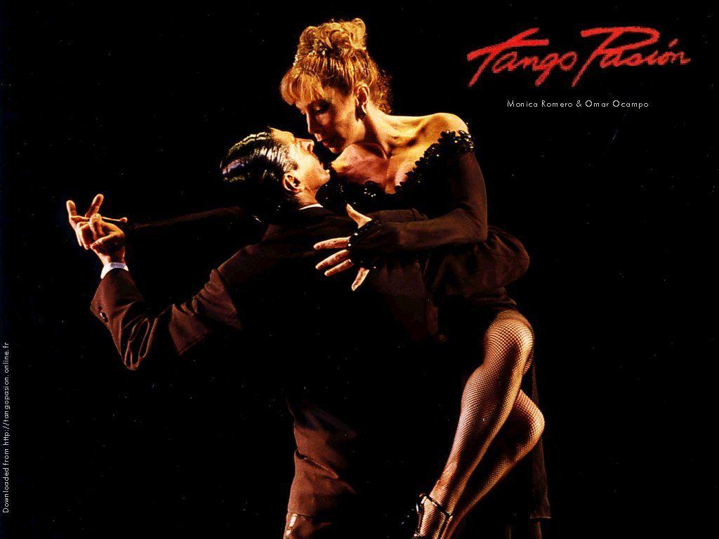 1024x768 TANGO PASIÓN website for the show's fans