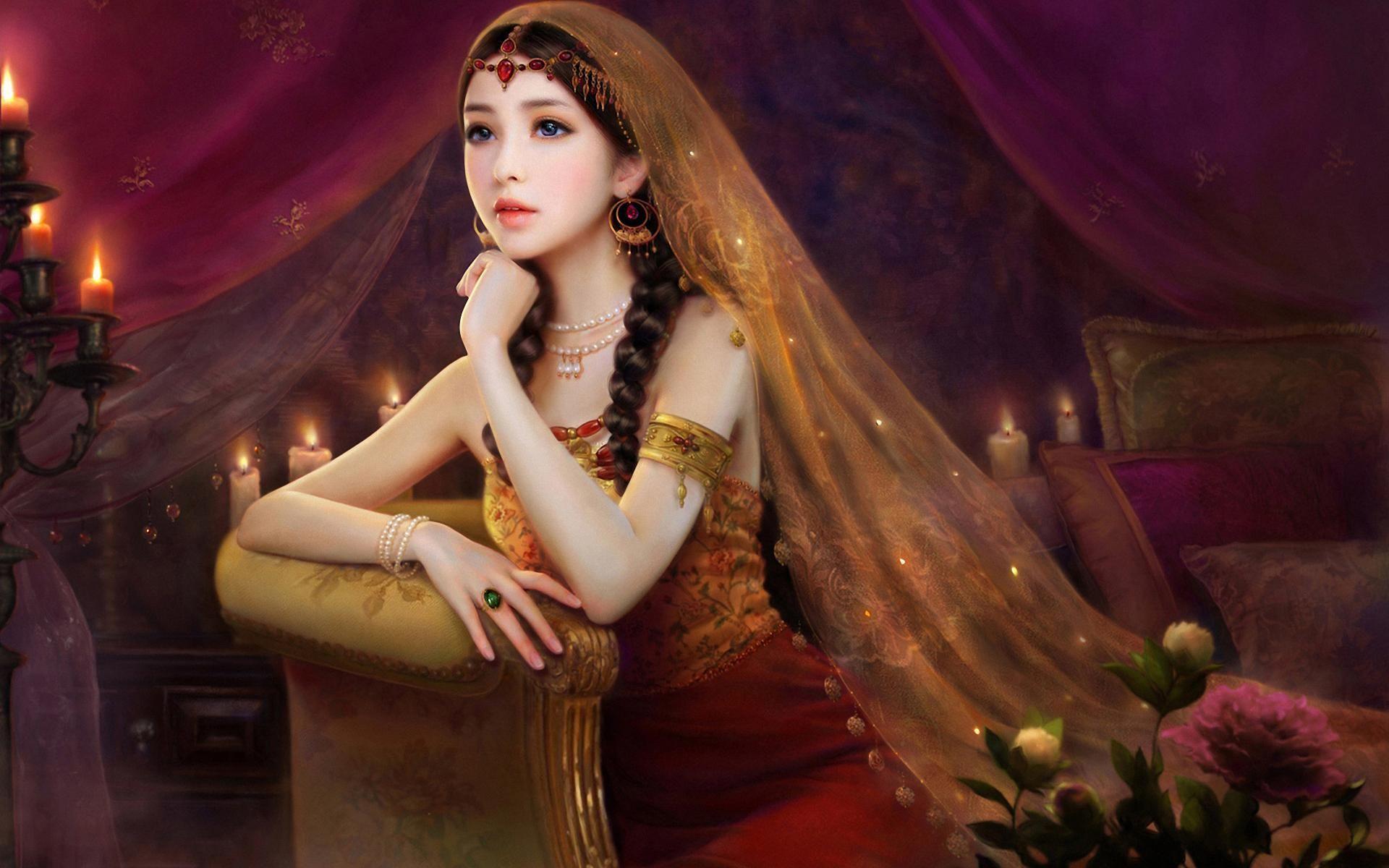 1920x1200 Ruoxing Zhang Ruoxing Zhang Cg Digital Digital Art Dress