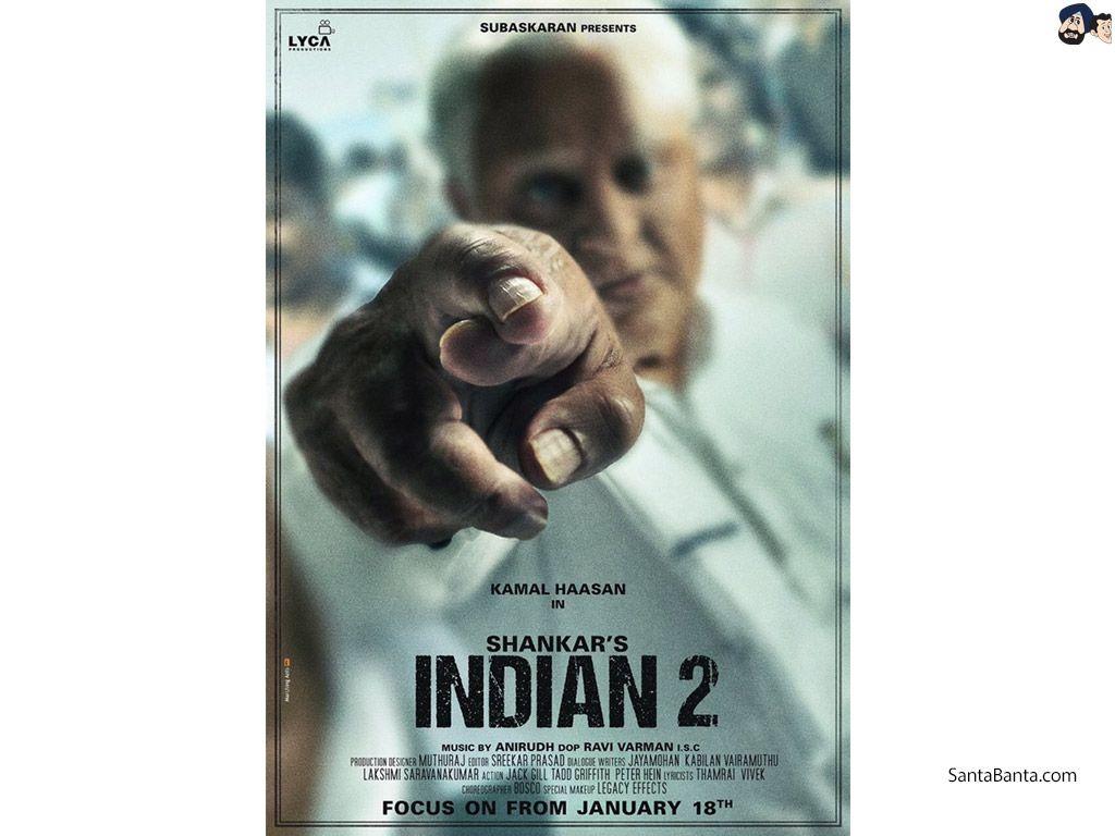 1024x768 Indian 2 Movie Wallpaper