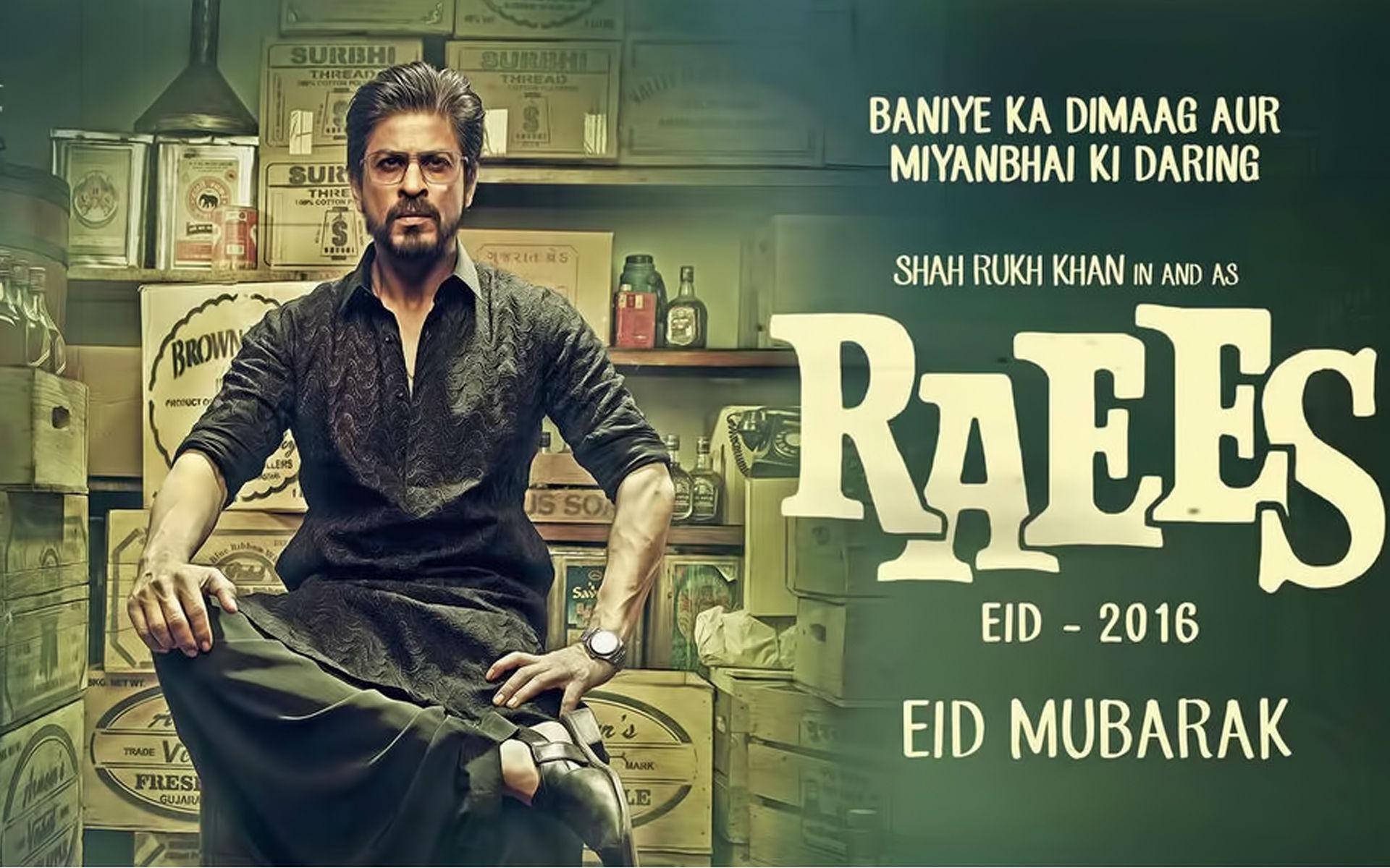 1920x1200 Raees Movie Wallpaper Bollywood Cinema