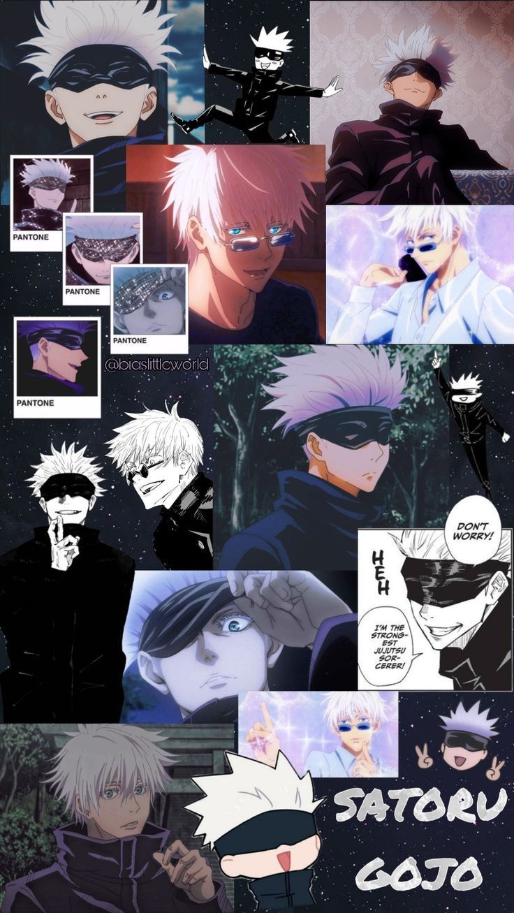 736x1307 gojo satoru wallpaper. Arte delle