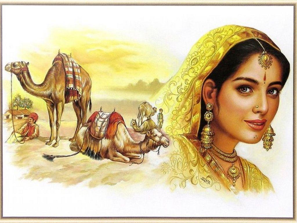 1024x768 Indian Beauty Wallpaper