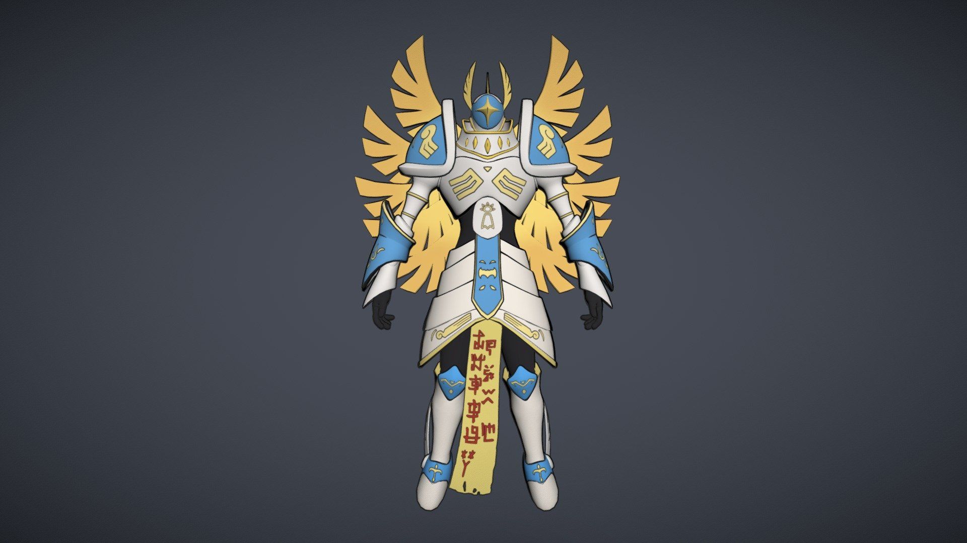 1920x1080 Seraphimon model