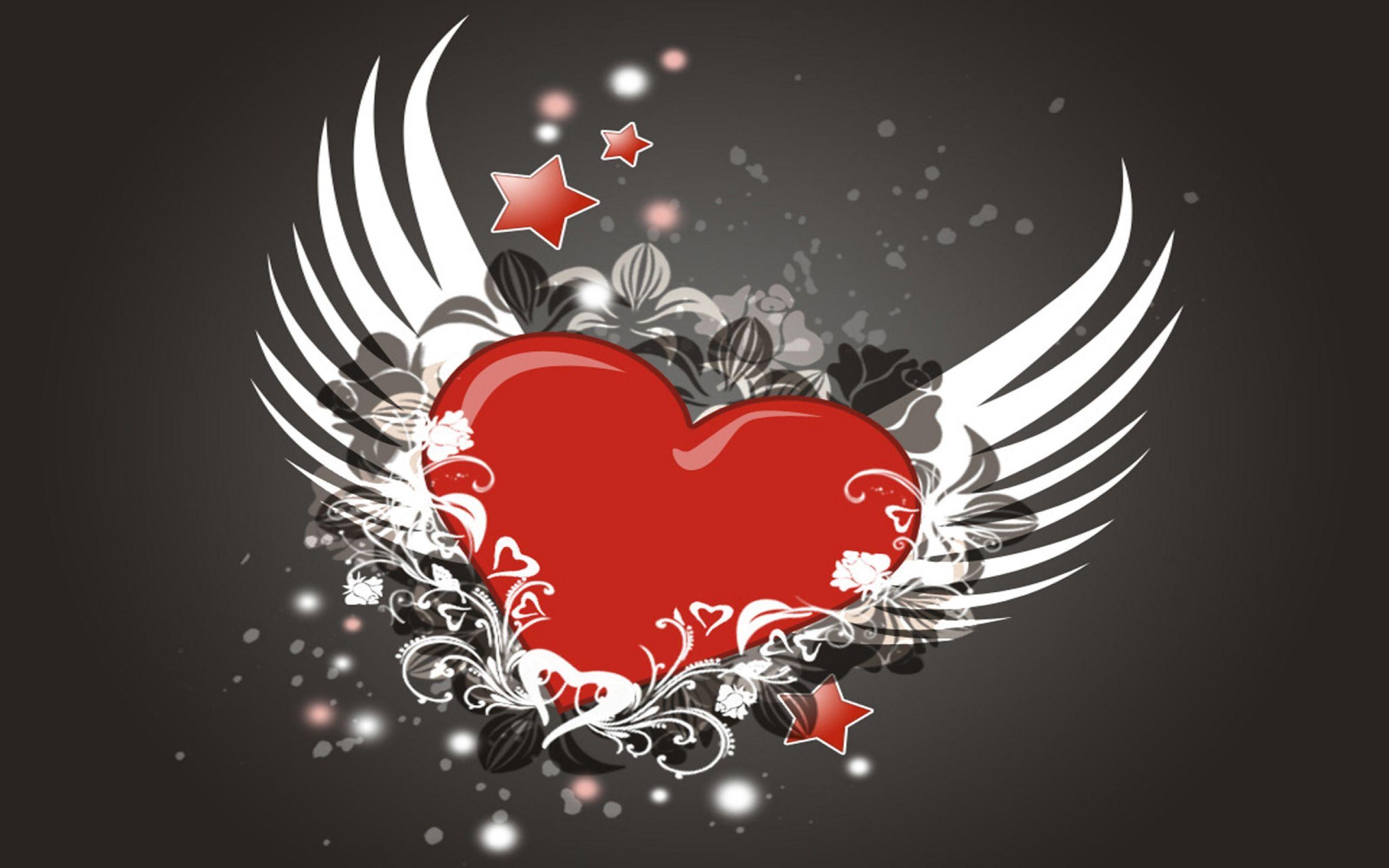 2560x1600 Modern Valentine's Day Wallpaper